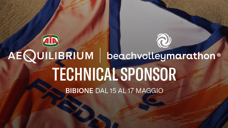 AeQuilibrium Beach Volley Marathon - Technical Sponsor - Bibione dal 15 al 17 maggio 2026