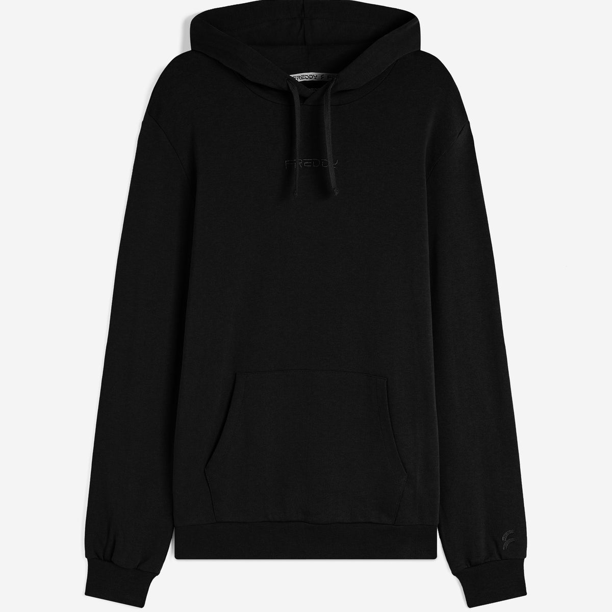 Sweat à Capuche Homme à Carreaux Gaufré - Fermeture éclair 1/4, Poche Kangourou, Coupe Décontractée