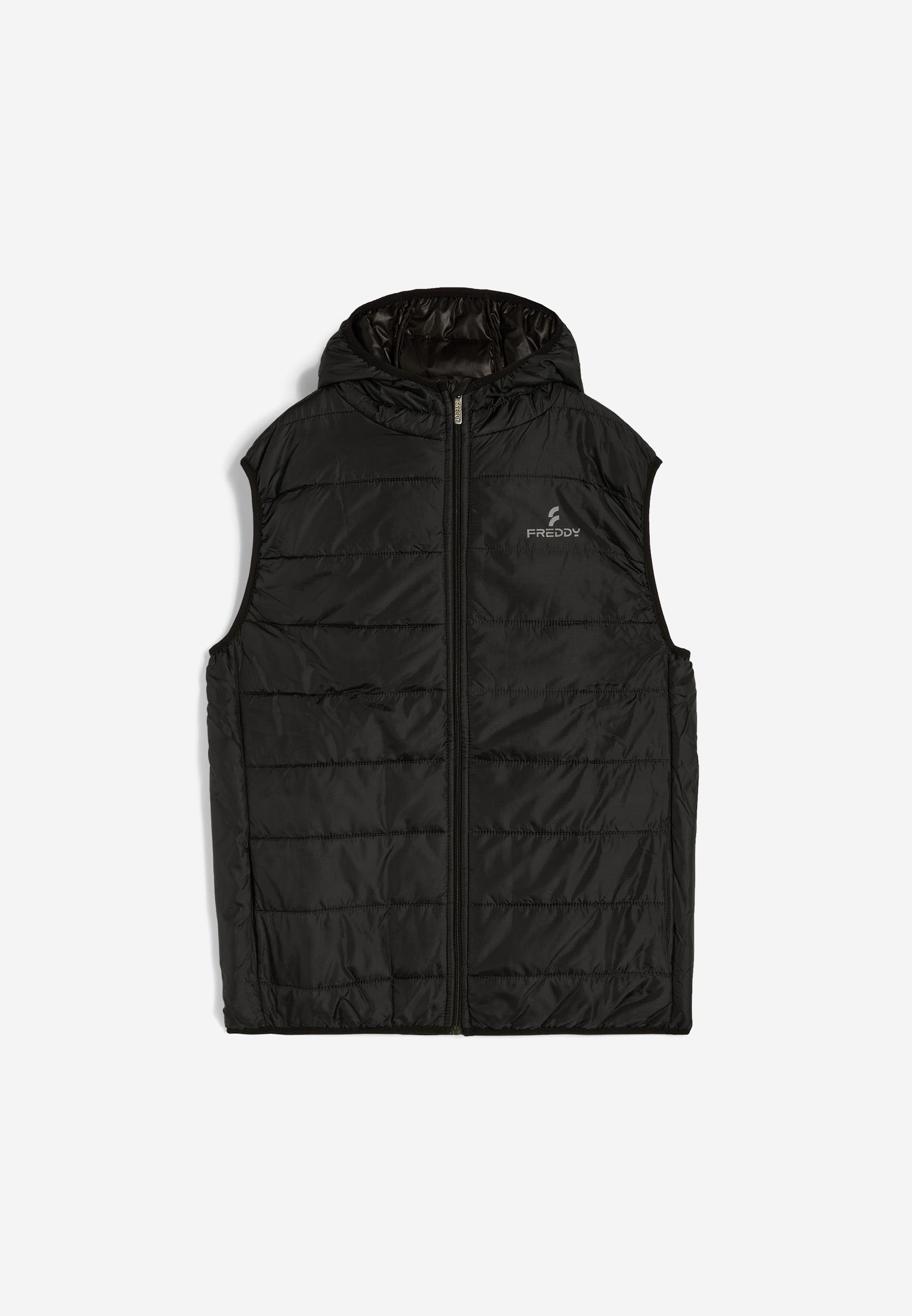 国内即発 ロンドン買い Black Hooded Puffer Gilet NEW LOOK LTS Tall Women's Black Hooded Midaxi Puffer Gilet | Long