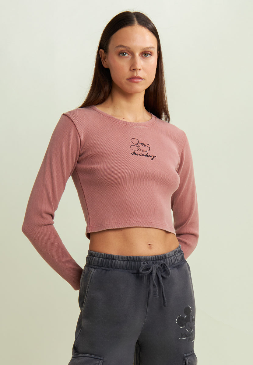 Maglietta Donna Maniche Lunghe Con Collo Alto E Stampa Leopardata, Blu Reale, Taglia Forte 56-58, FAIRY TRENDZ LTD