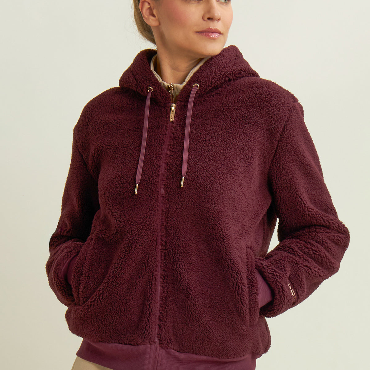 Sherpa Fleece Hoodies Women's Fuzzy Sweatshirt Sherpa Hoodie