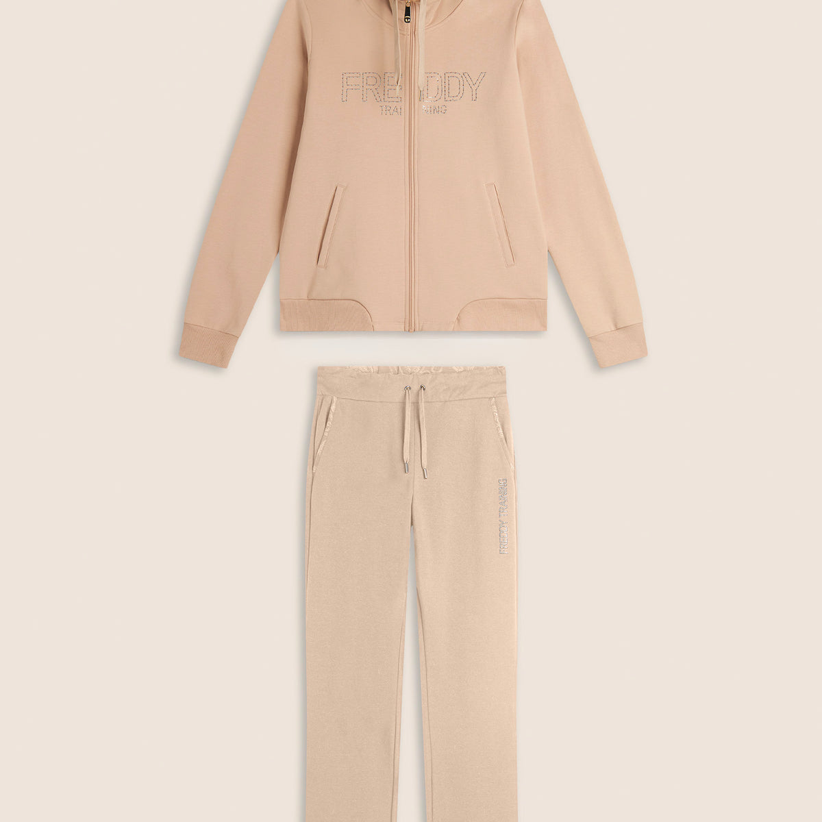 Tuta Sportiva Donna Invernale - Set 2 Pezzi Felpa Con Pantaloni
