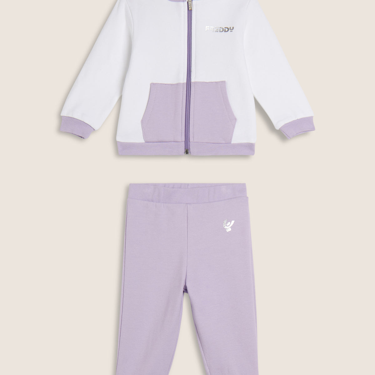 Tuta Intera Camouflage A2Z Per Bambine Rosa In 100% Cotone