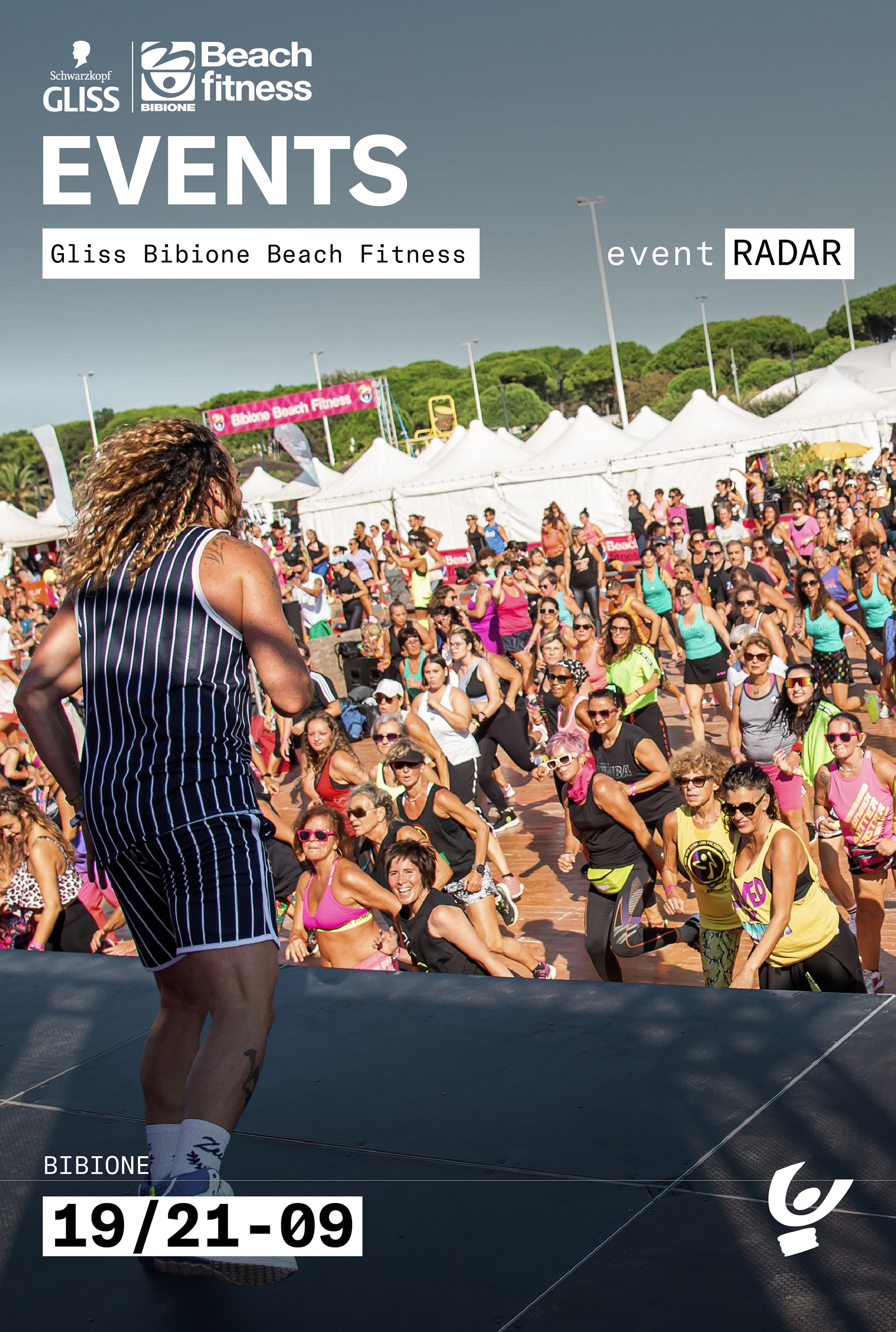 Gliss Bibione Beach Fitness - Event Radar - Bibione 19-21 settembre 2025