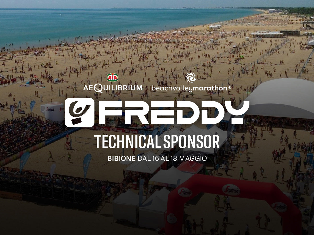 -3 giorni alla AeQuilibrium Beach Volley Marathon: Freddy ti aspetta a Bibione!