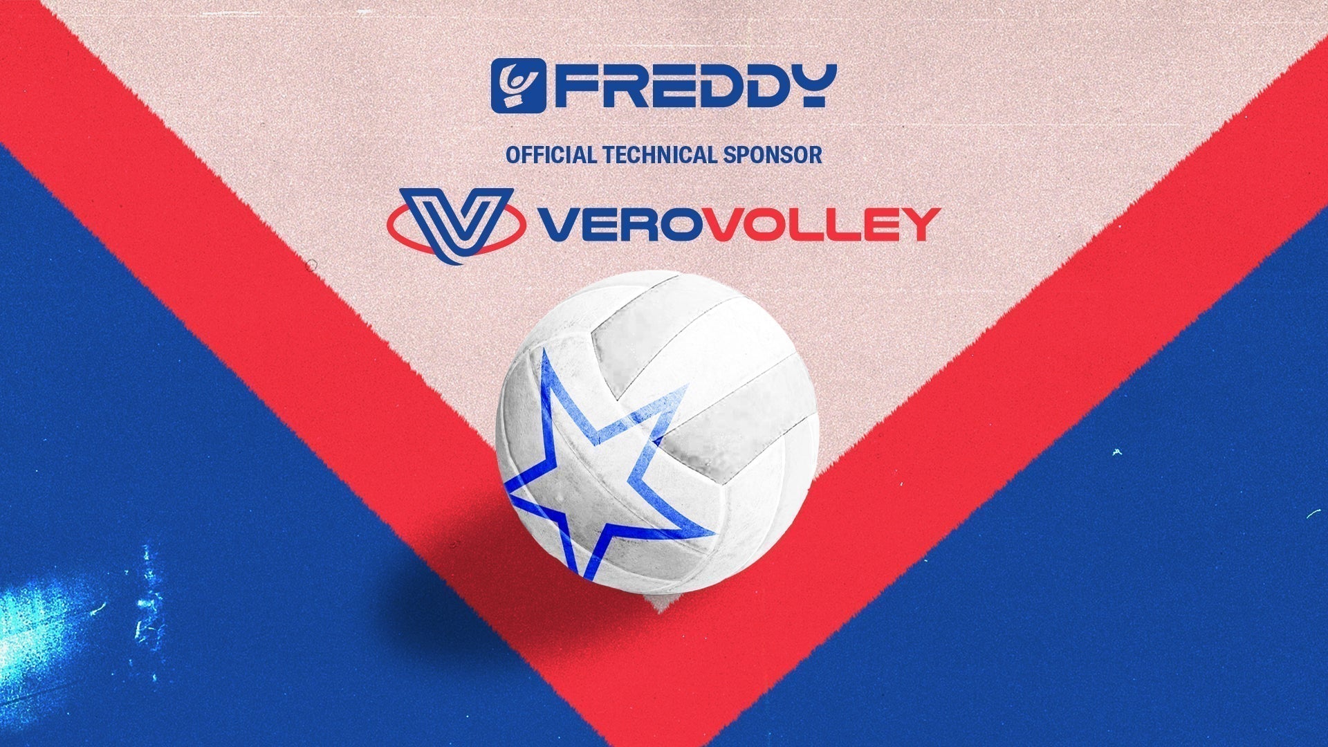 Freddy entra in campo con Vero Volley