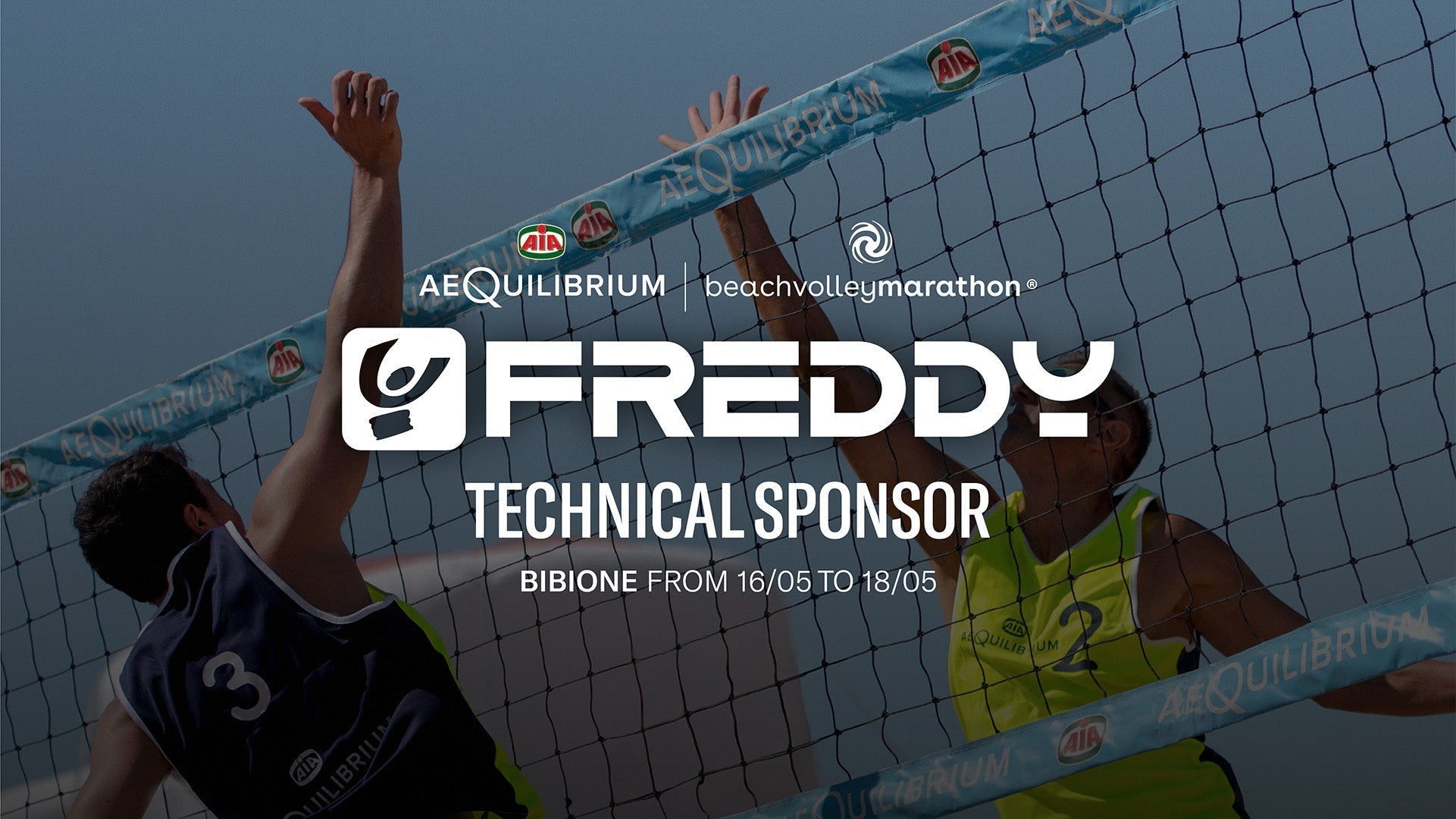 Freddy porta l’innovazione alla AeQuilibrium Beach Volley Marathon di Bibione (VE)