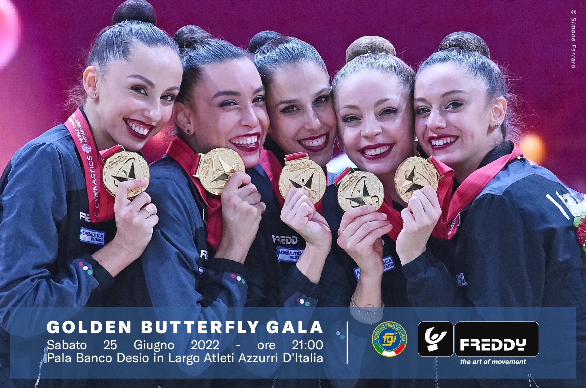 Golden Butterfly Gala - 25 giugno 2022 - Pala Banco Desio