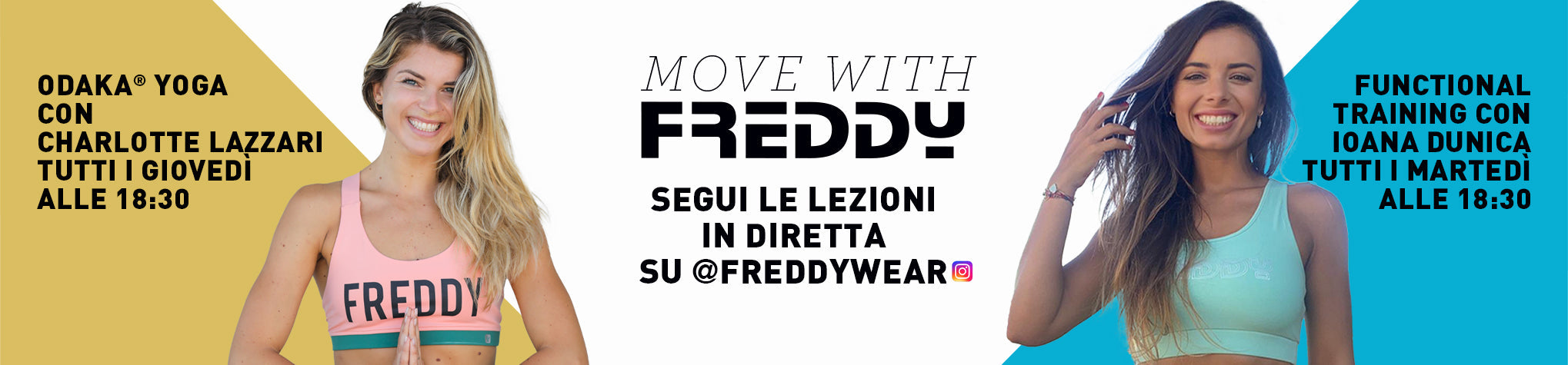 Move With Freddy con Charlotte Lazzari e Ioana Dunica