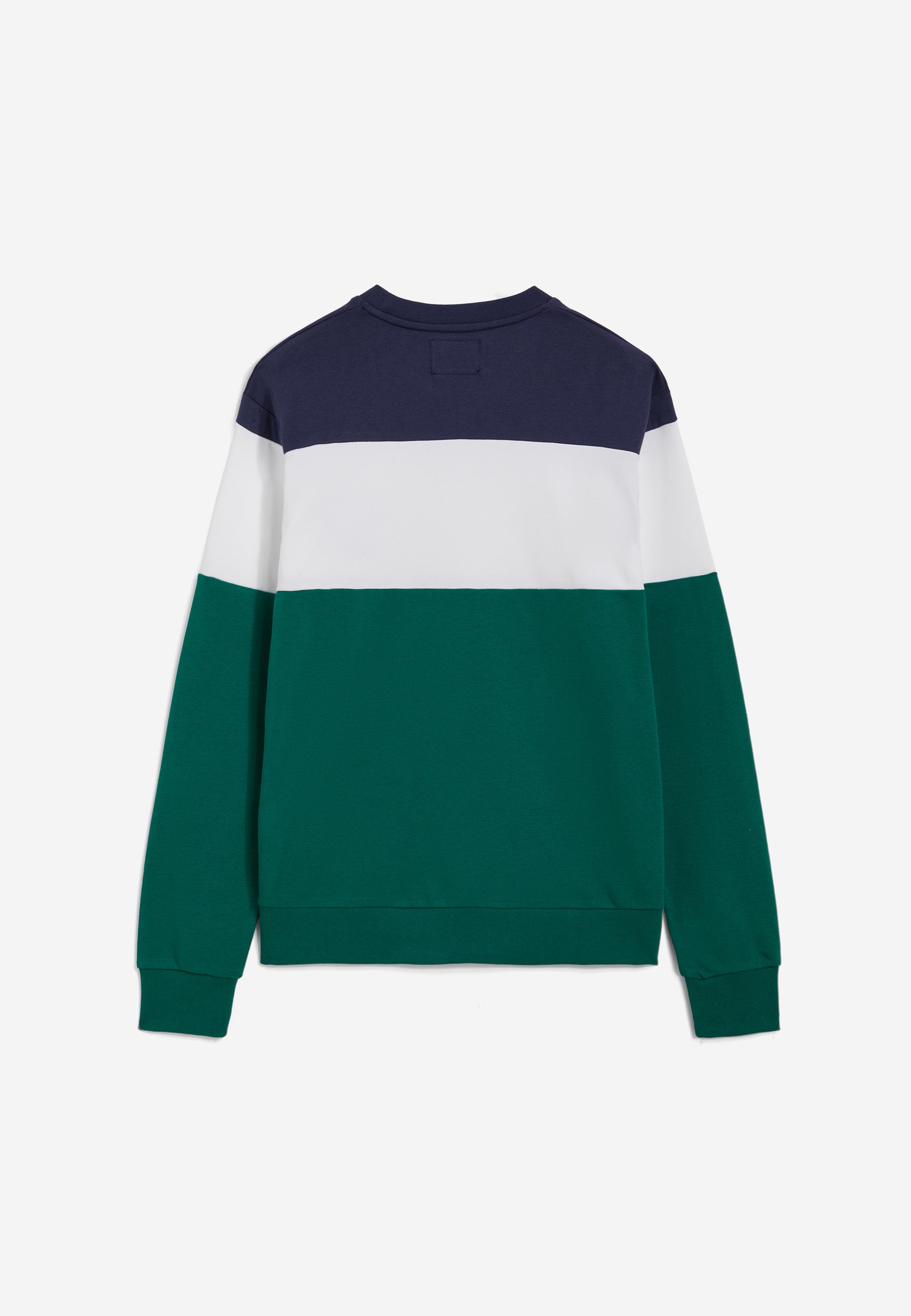 Men's colour-block crew neck sweatshirt