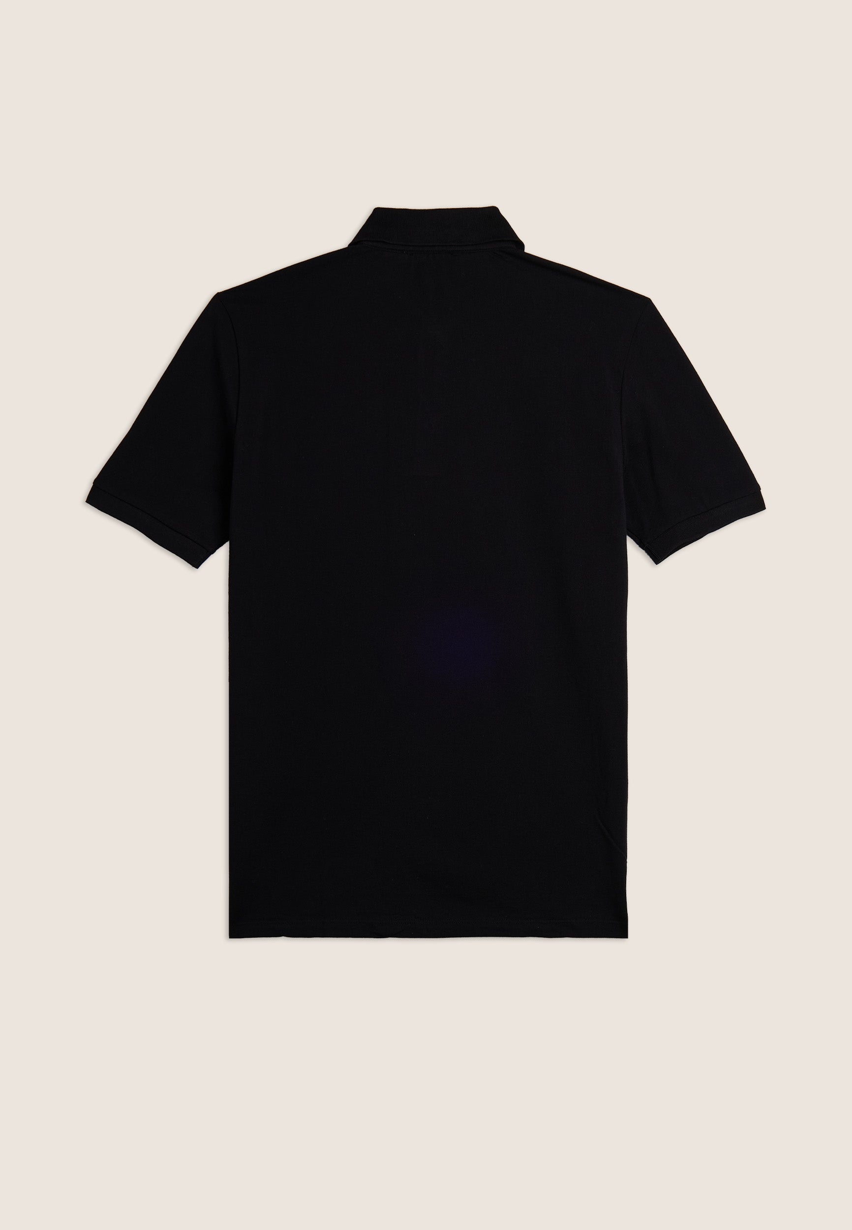 Piquet polo shirt with classic collar