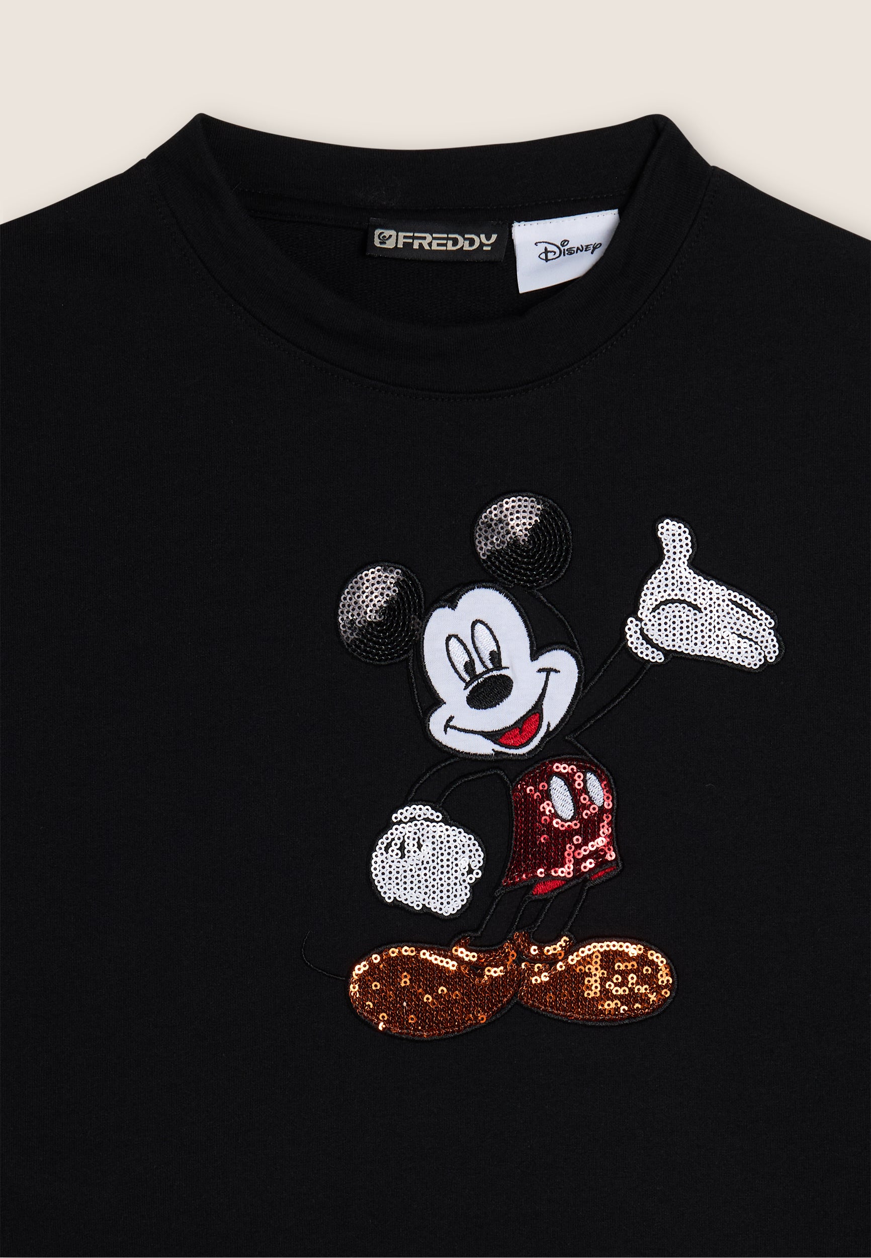 トップス Mickey Design Sweat Disney | ディズニー MICKEY MOUSE DESIGN SWEAT | GOOD ROCK