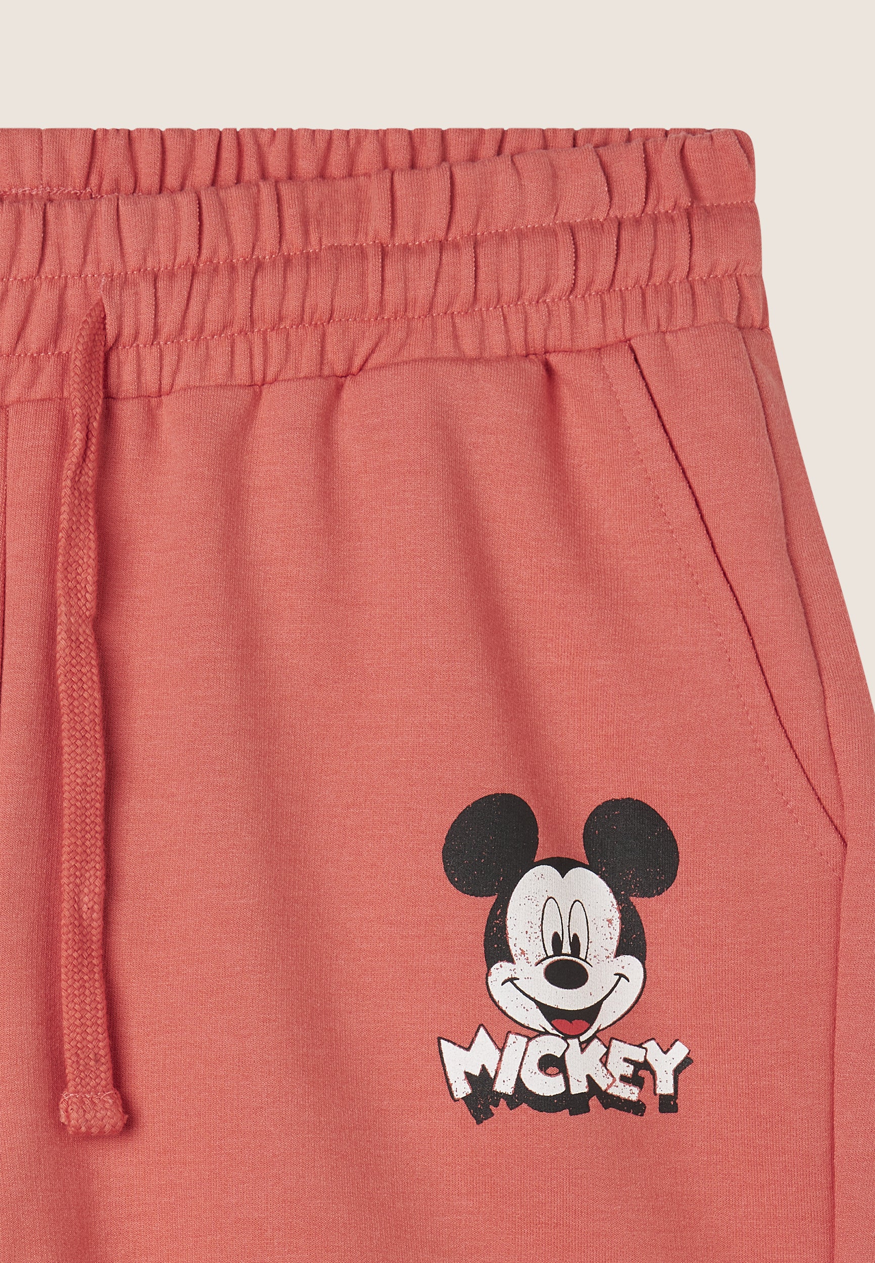 Regular fit Mickey Mouse print shorts