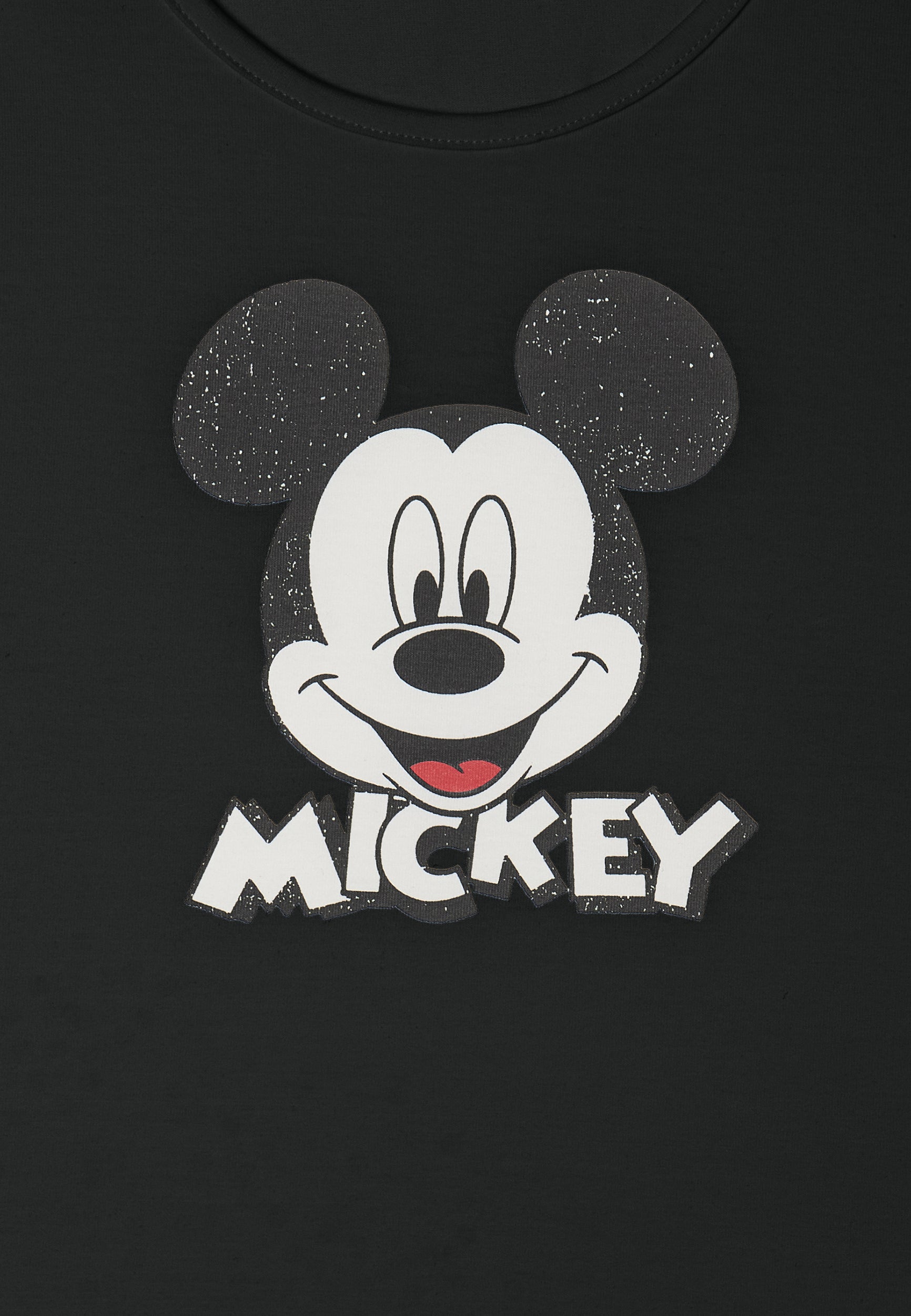 mickey Slim fit cropped tank top with Mickey Mouse print