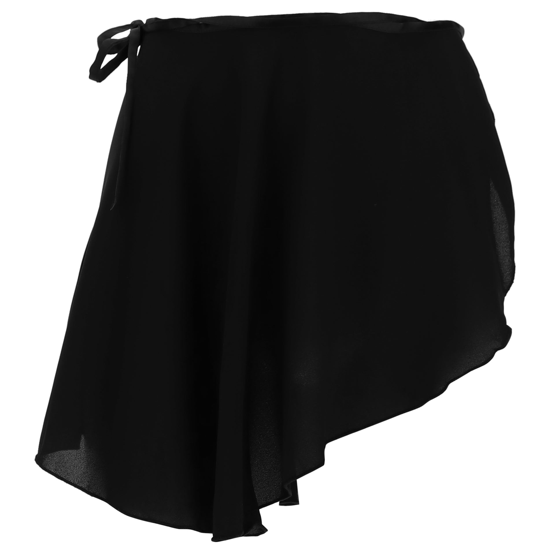 Short dance skirt with side tie - Main Image