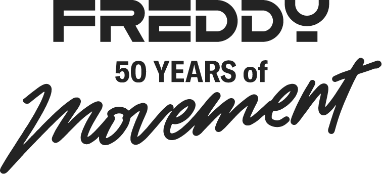 50 years of movement logo
