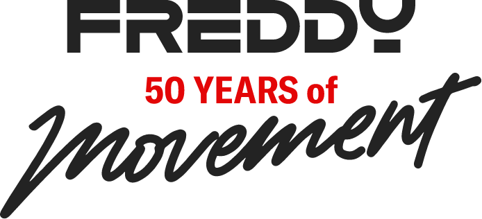 50 years of movement logo
