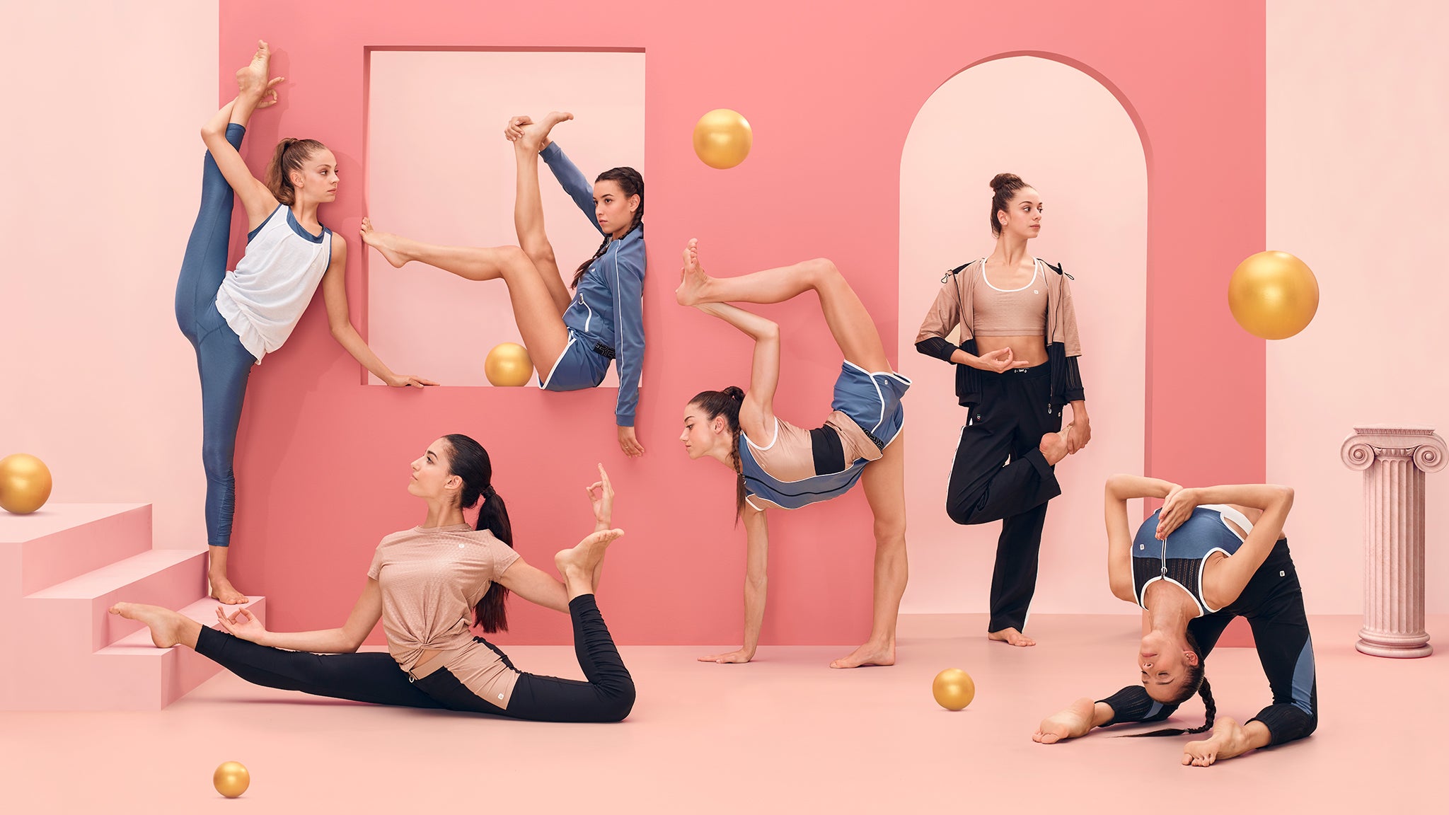 Squadra nazionale di ginnastica ritmica per 100% Made In Italy