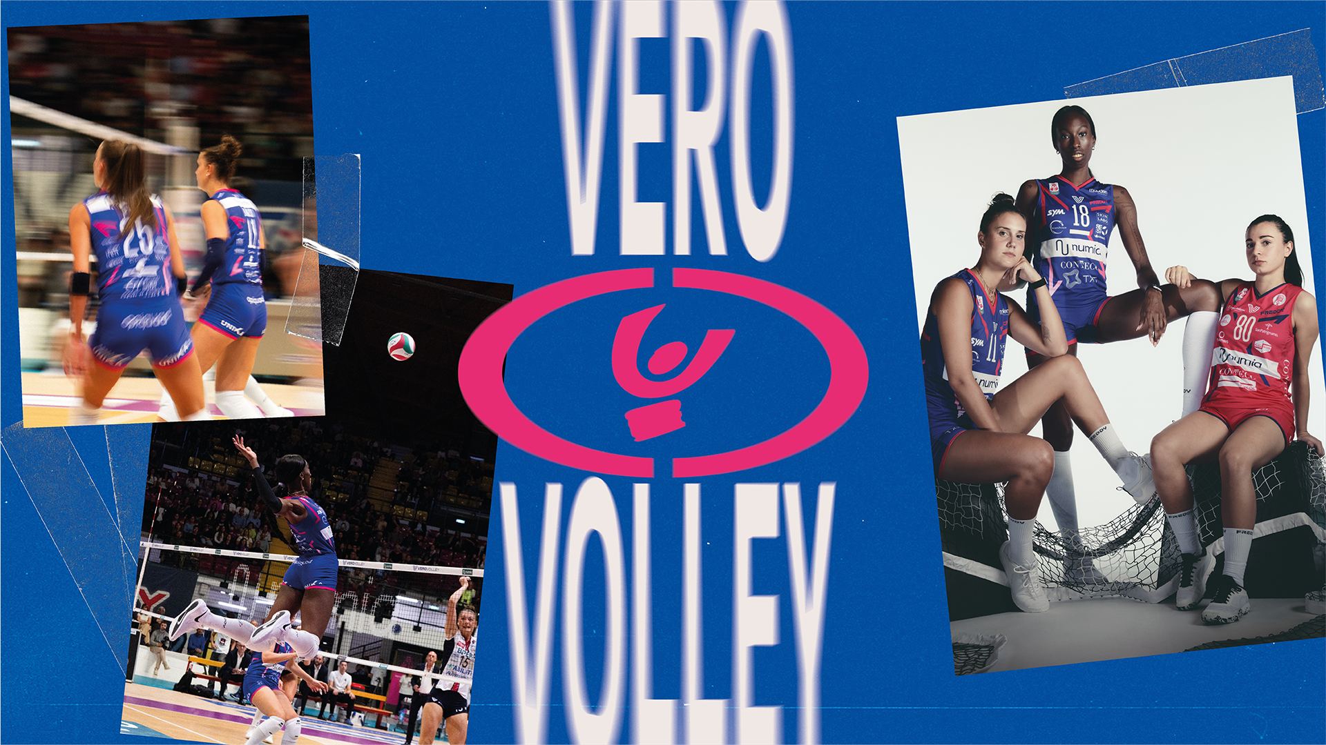 Vero Volley photo collage