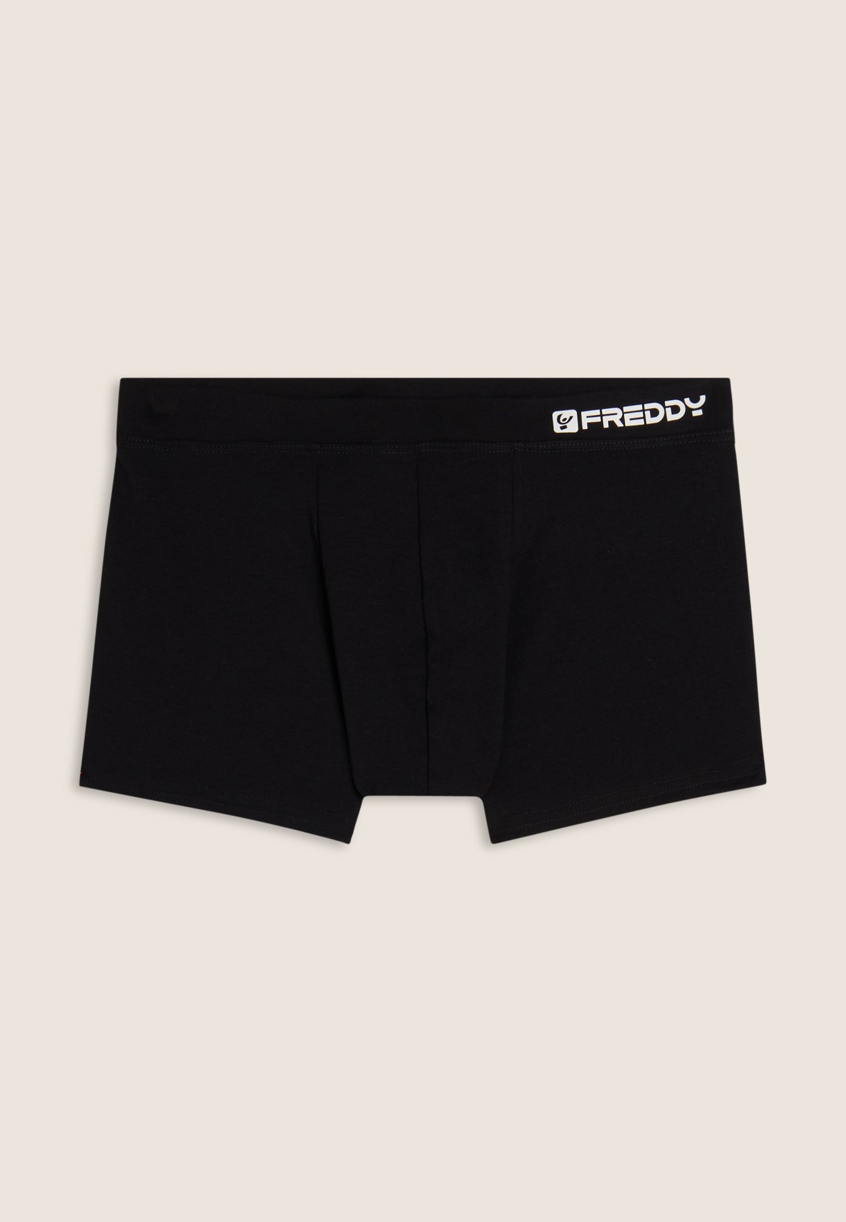 Men's fitted boxer briefs with short leg and FREDDY logo
