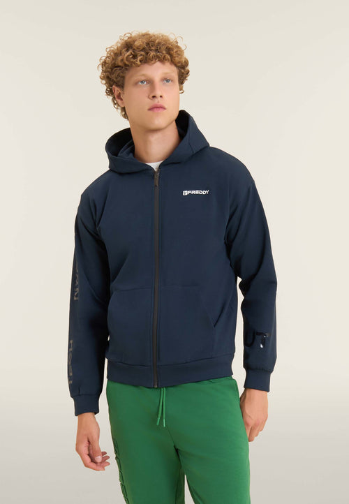 25aw FCRB ZIP-UP SWEAT HOODIE L 24シャツ Full-zip jersey hoodie with pouch pockets
