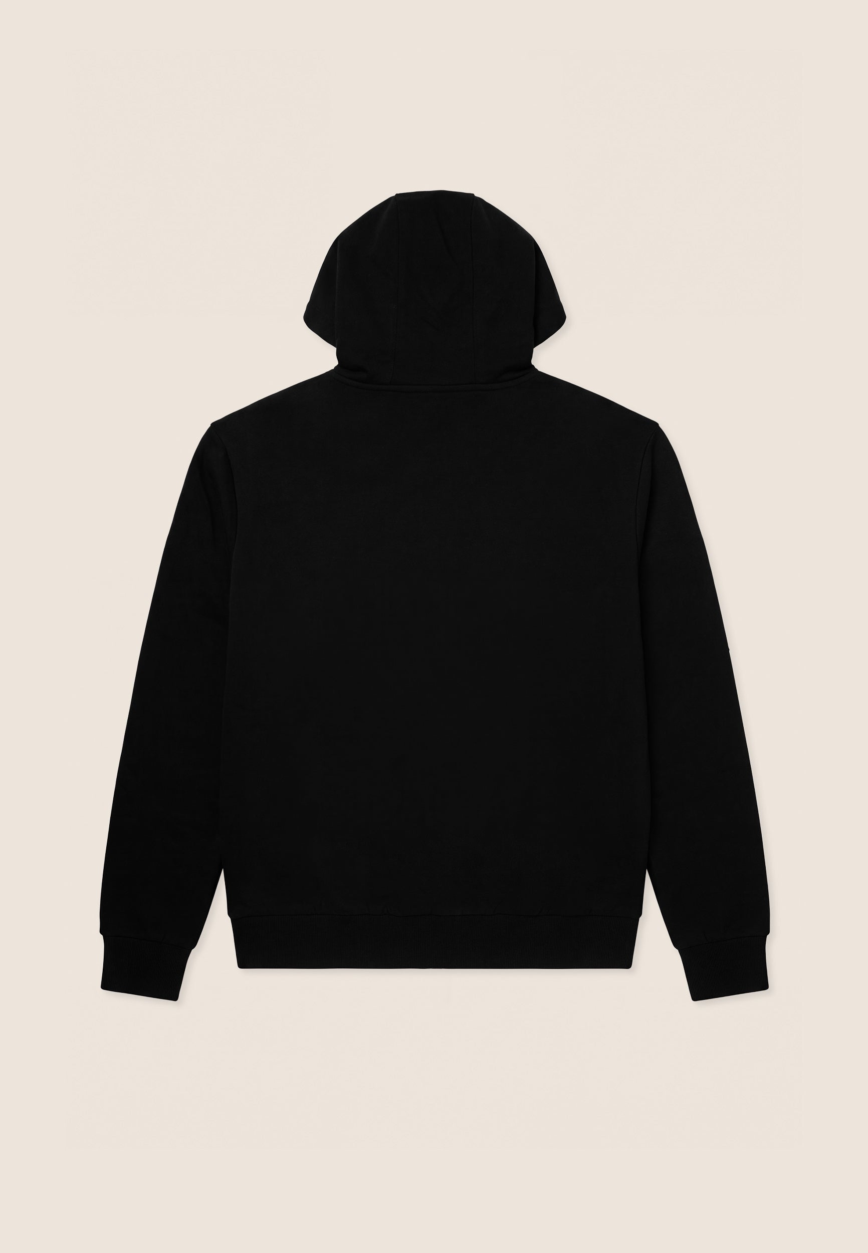 Men's zip hoodie with sleeve pocket