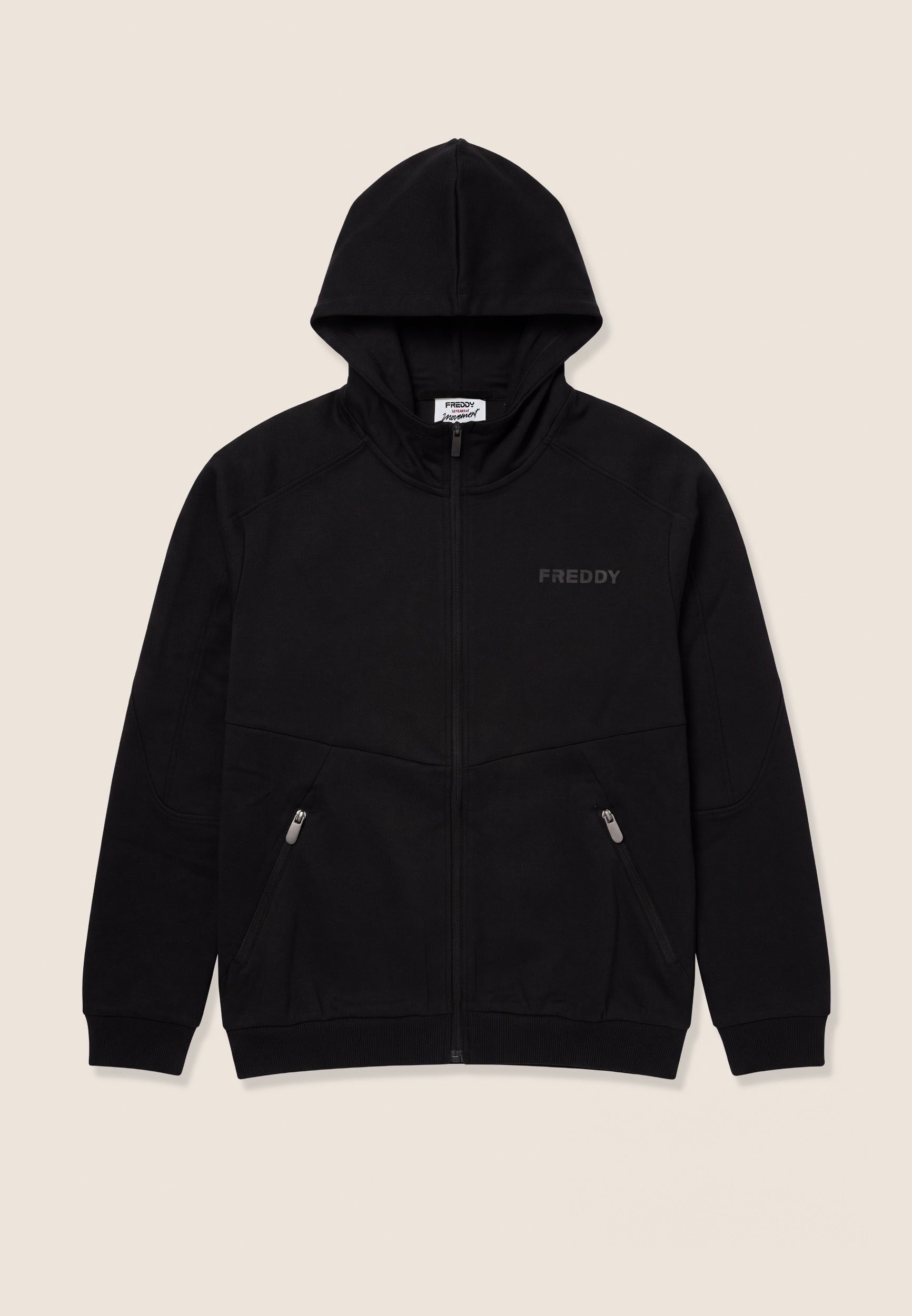 Men's interlock sports zip hoodie