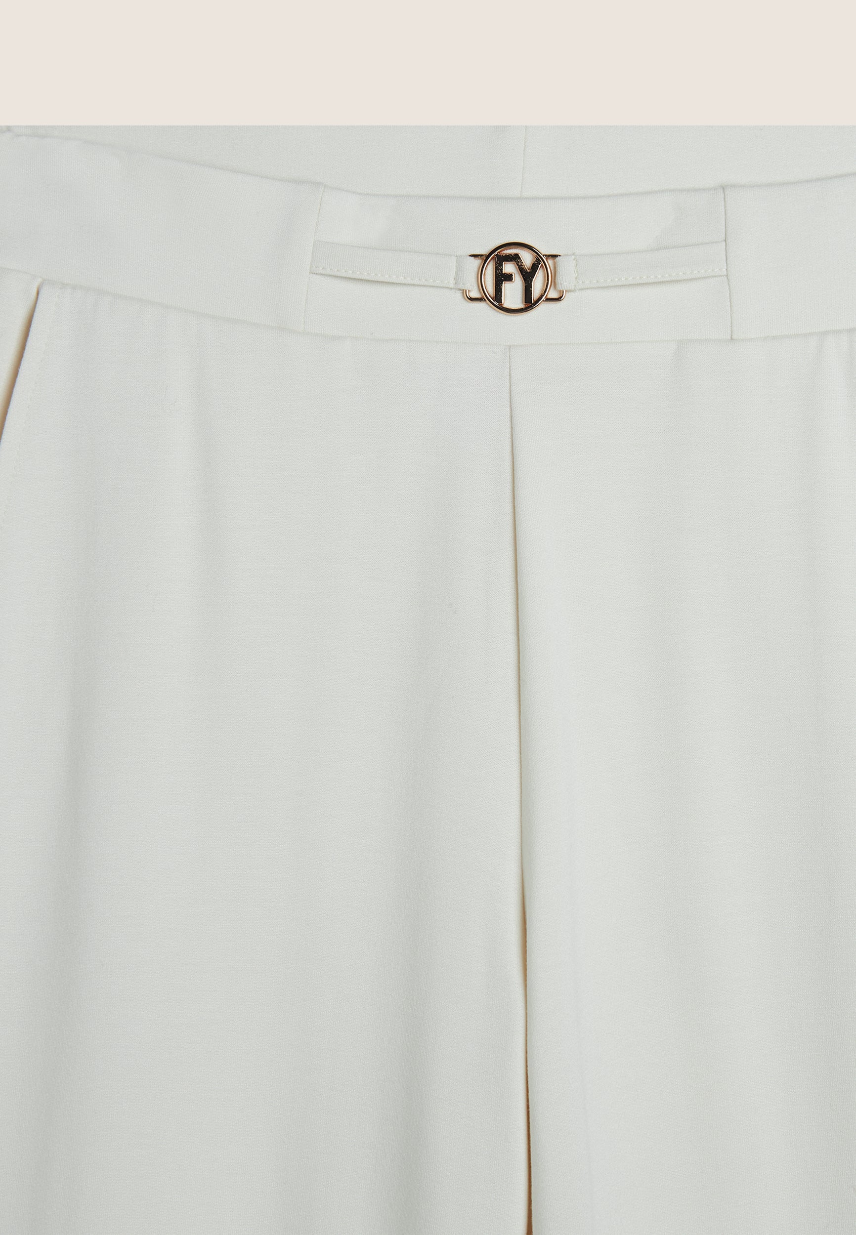 パンツ NUDE Wide leg viscose trouser 100% Ecovero Viscose Wide Leg Mid Waist Pants – nu-in
