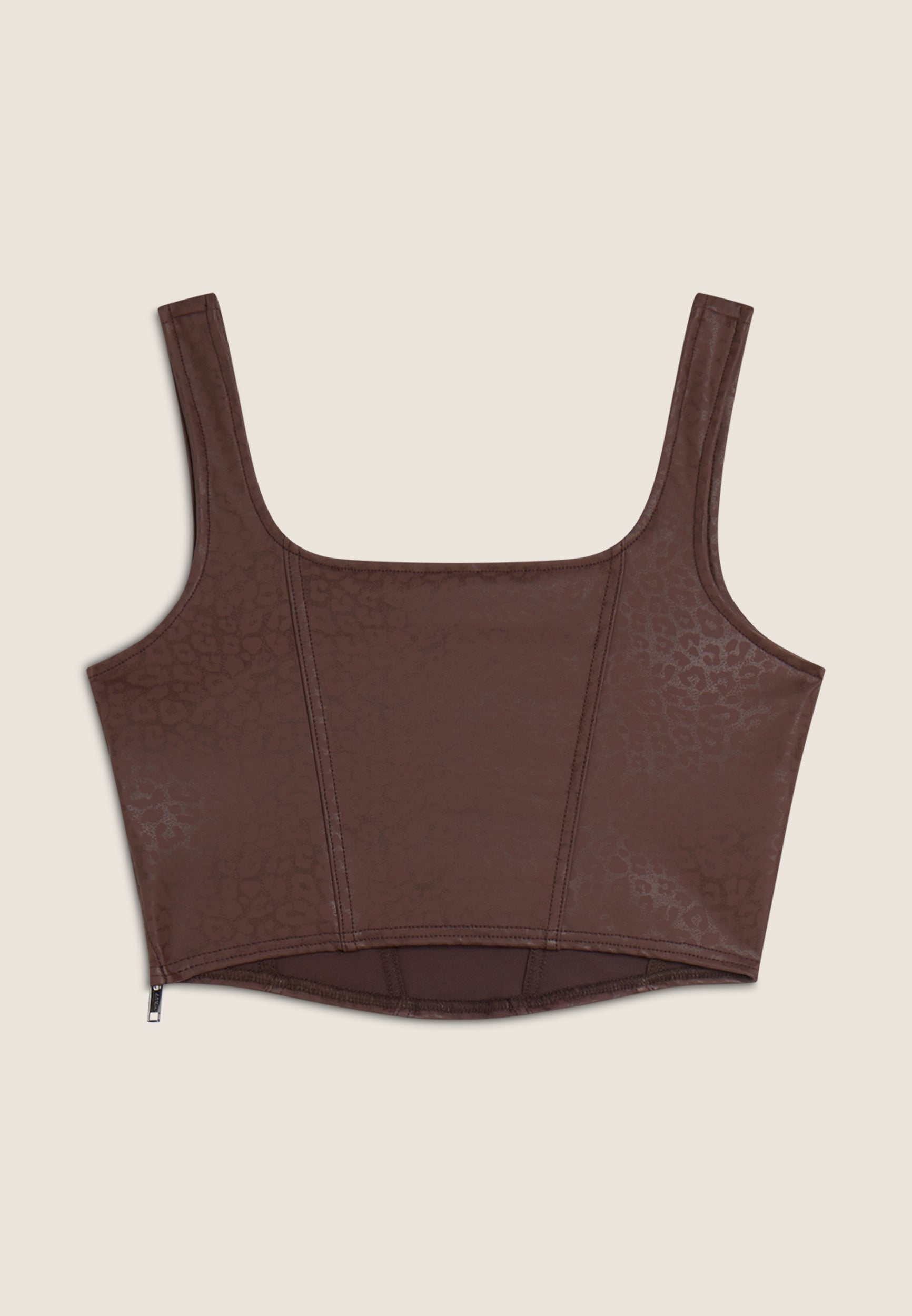 FETICO / FAUX-LEATHER QUILTED BRA サイズ1 FETICO(フェティコ)のFAUX-LEATHER QUILTED BRA(ブラトップ)の