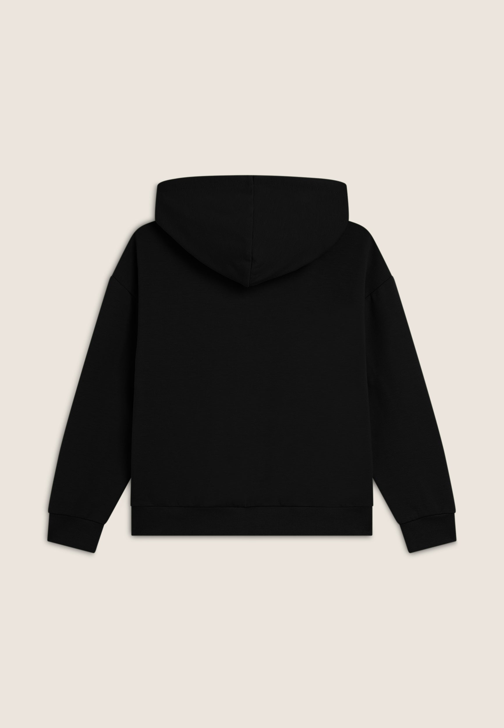 Girls' Zip Hoodie with Contrasting Details