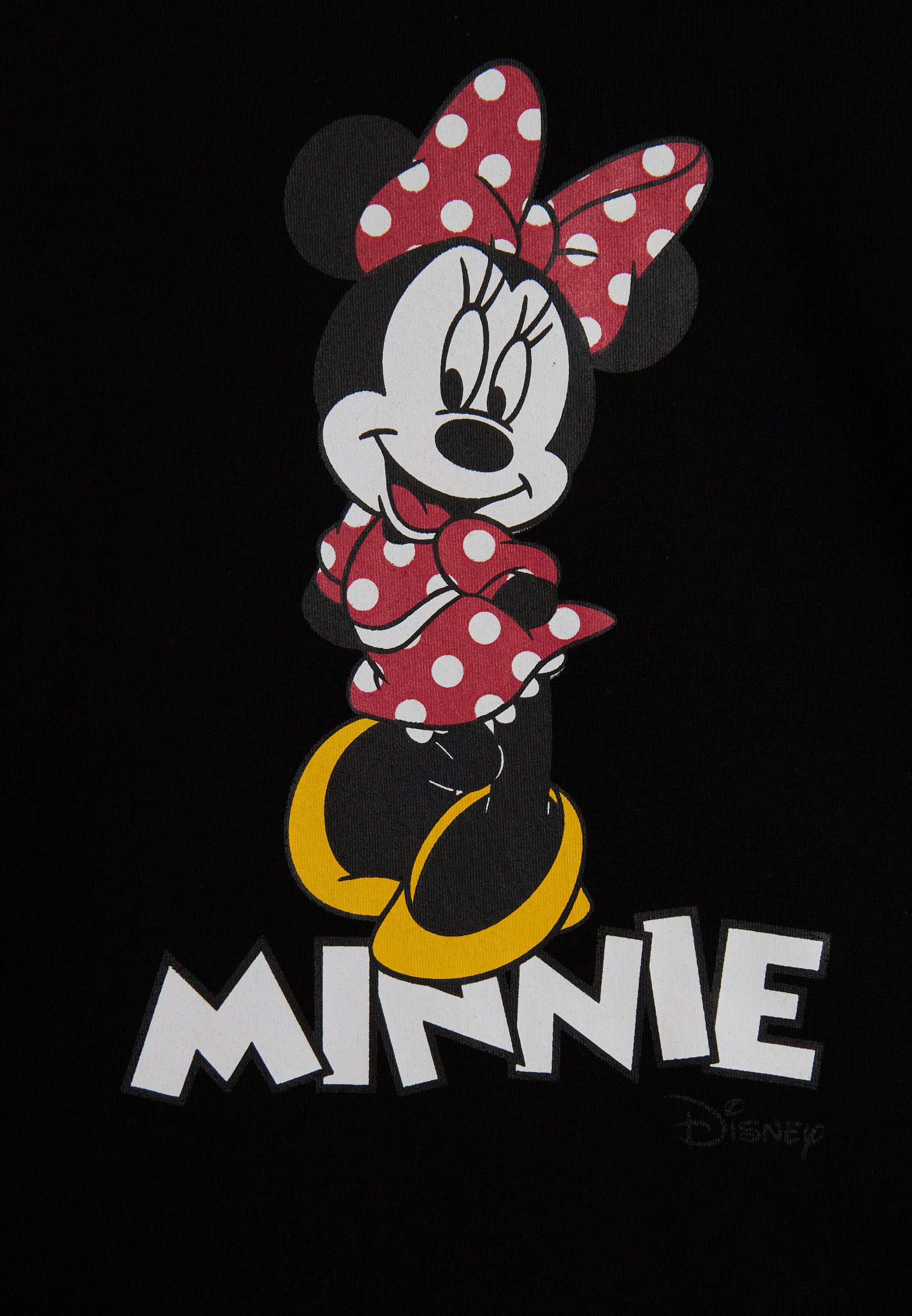 T-shirt with large Minnie Mouse print