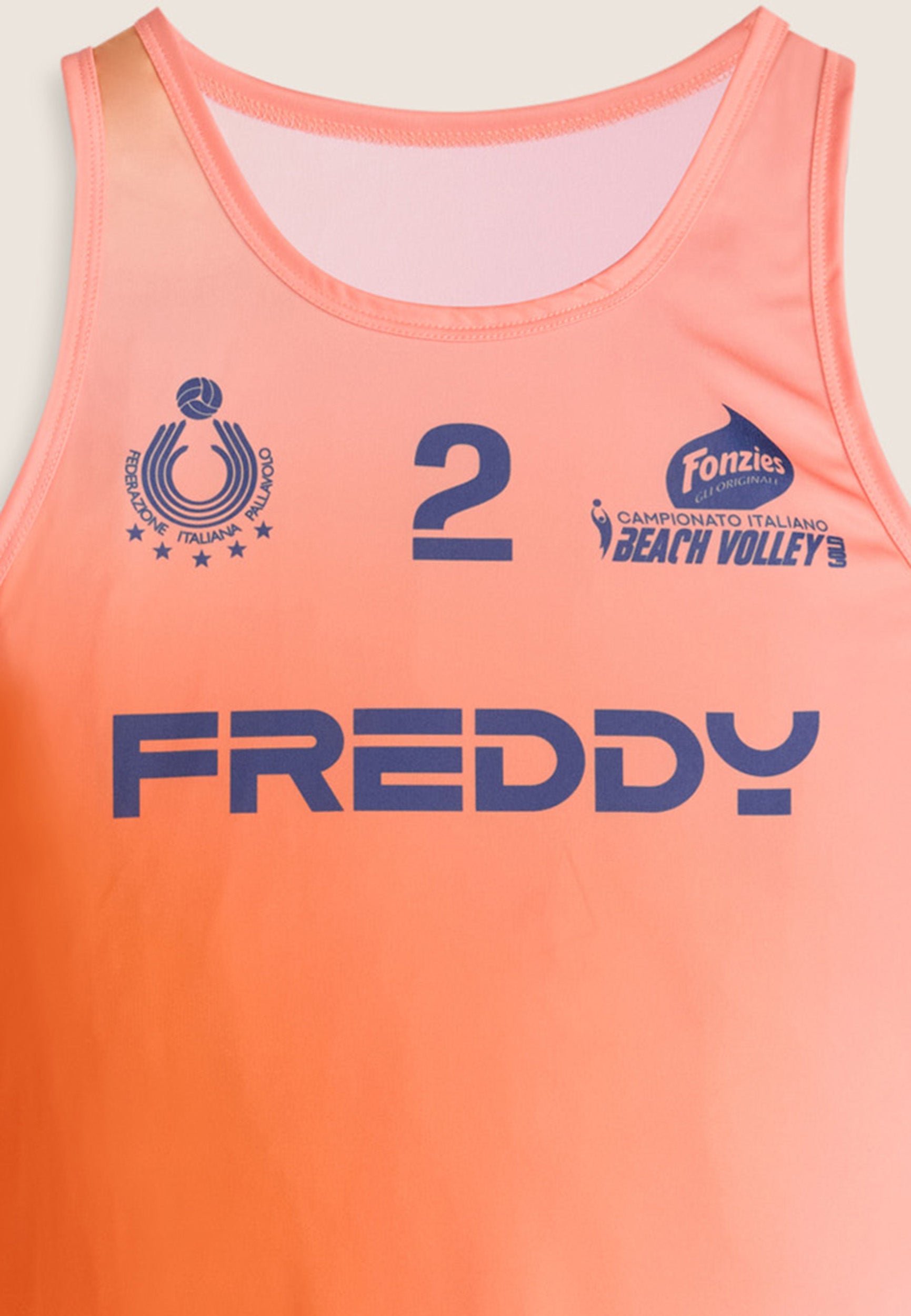 Men's Beach Volley Gold 2025 Tank Top - Number 2