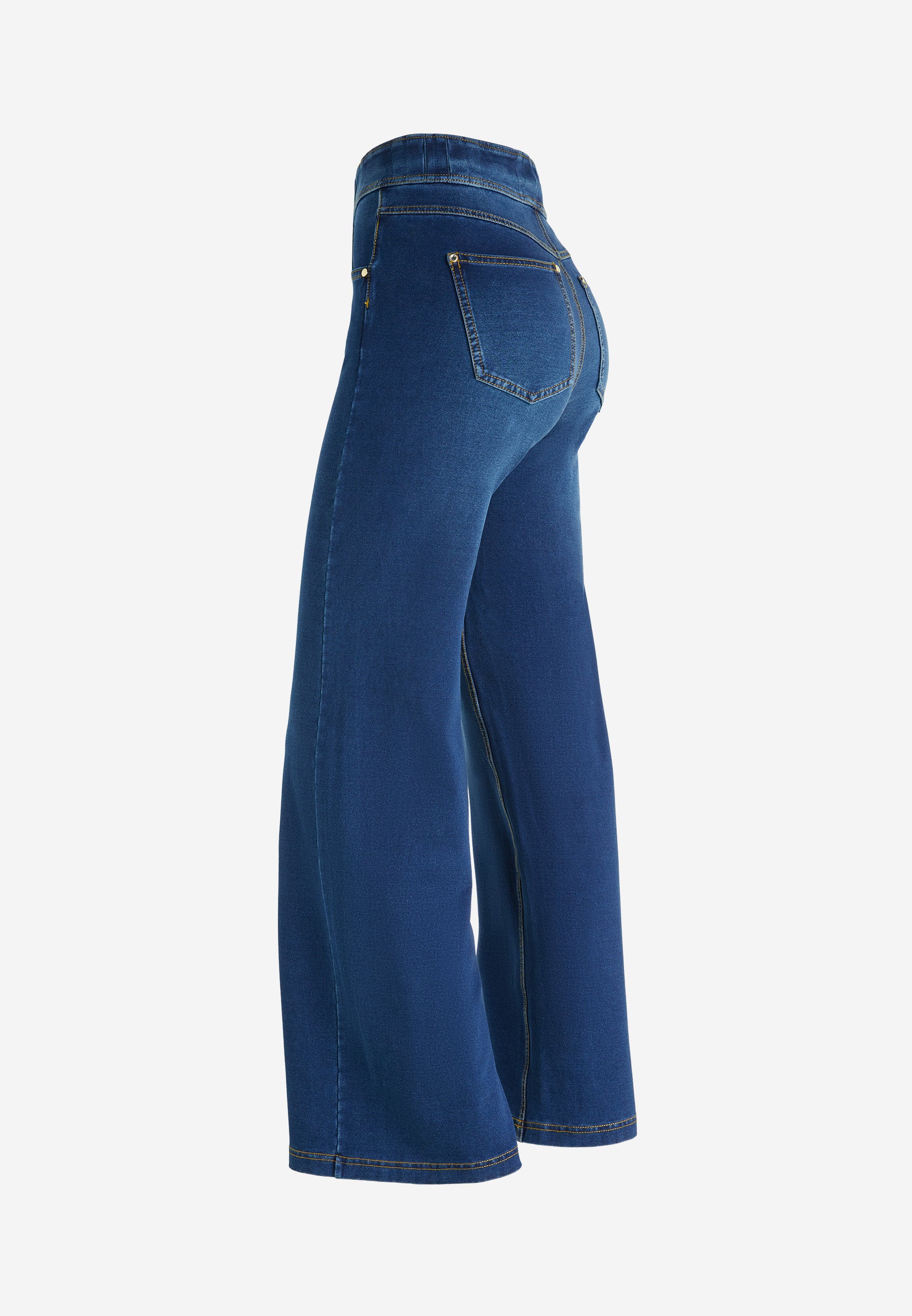 Eaphi　WAVE DESIGN HIGH WAIST DENIM WAVE DESIGN HIGH WAIST DENIM