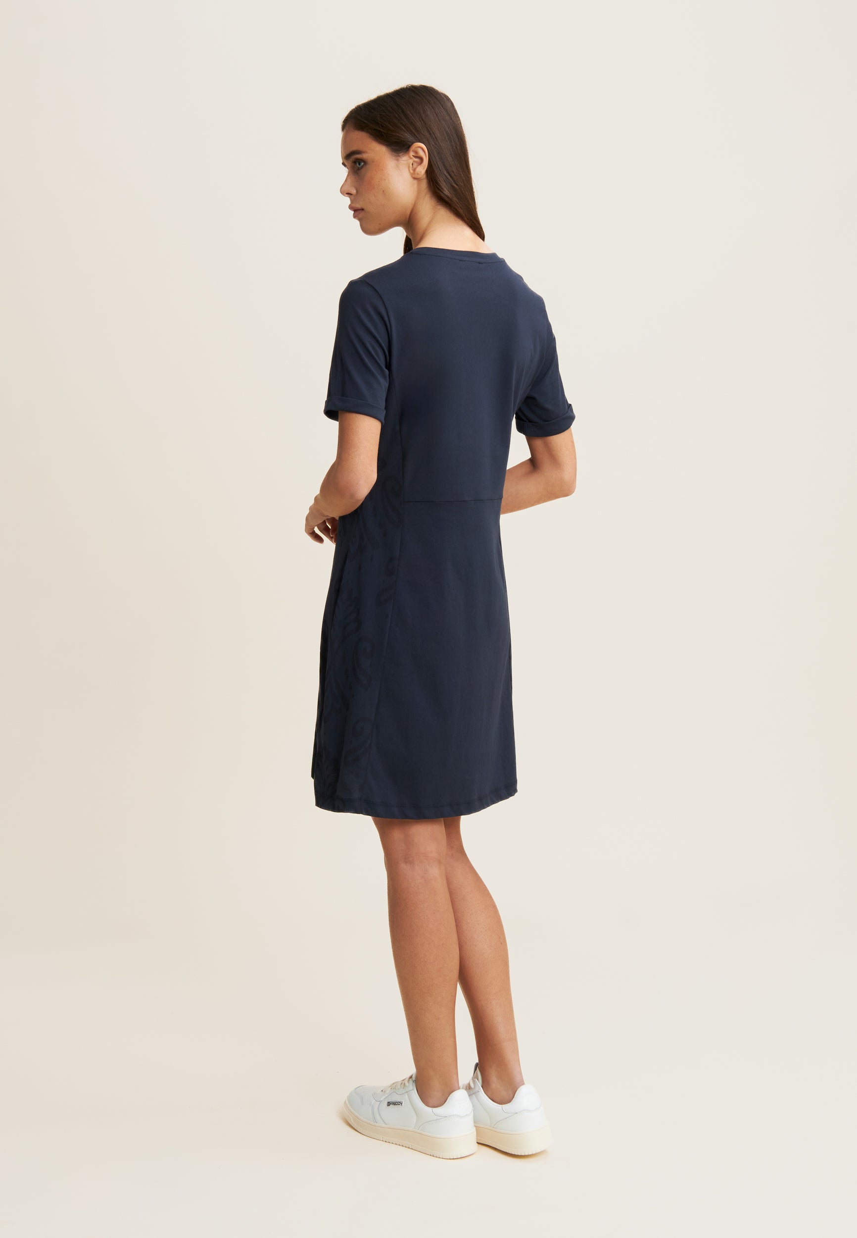 jersey dress short sleeve
