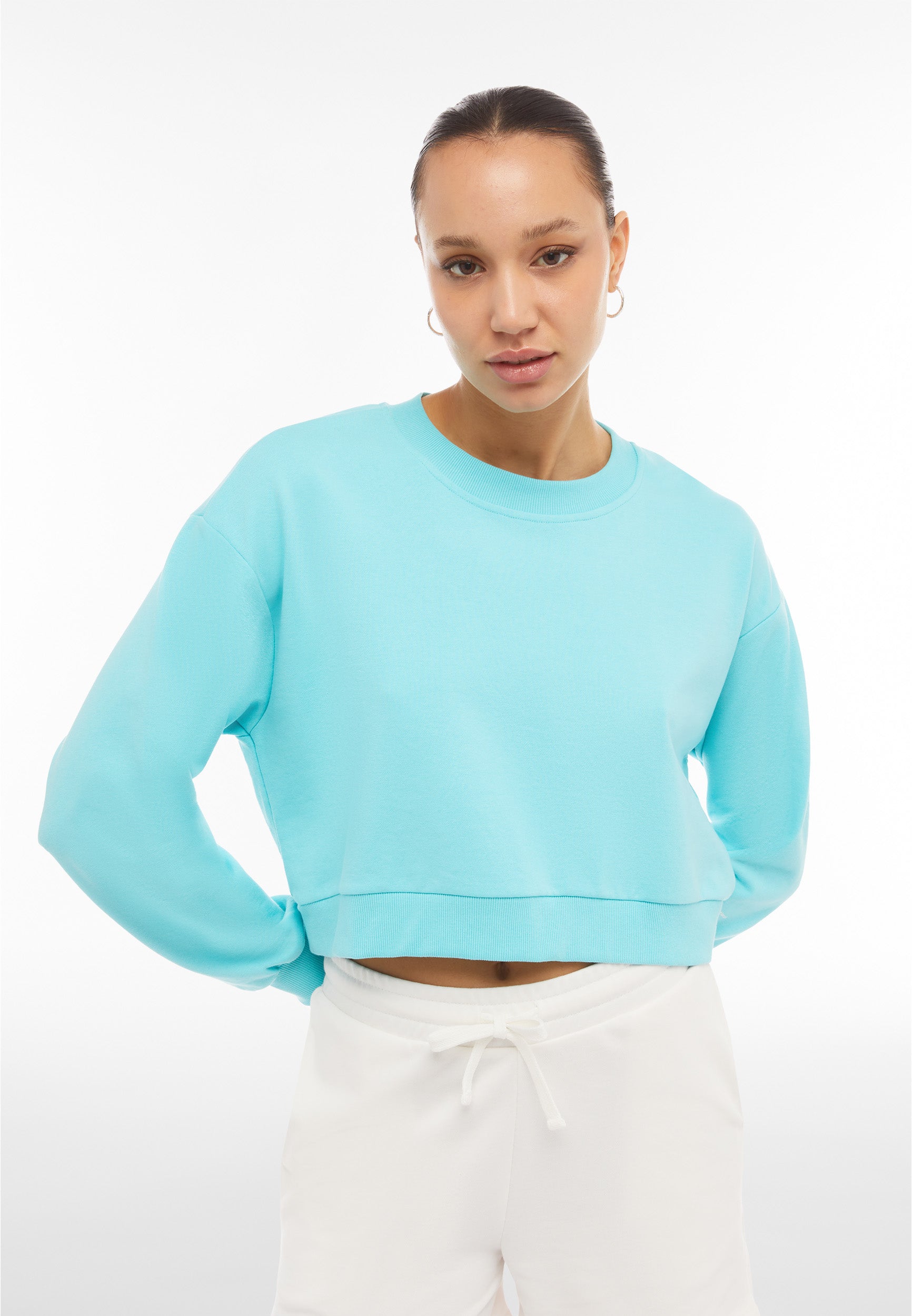 CROPPED POPLIN SHIRT | WHITE – RTA