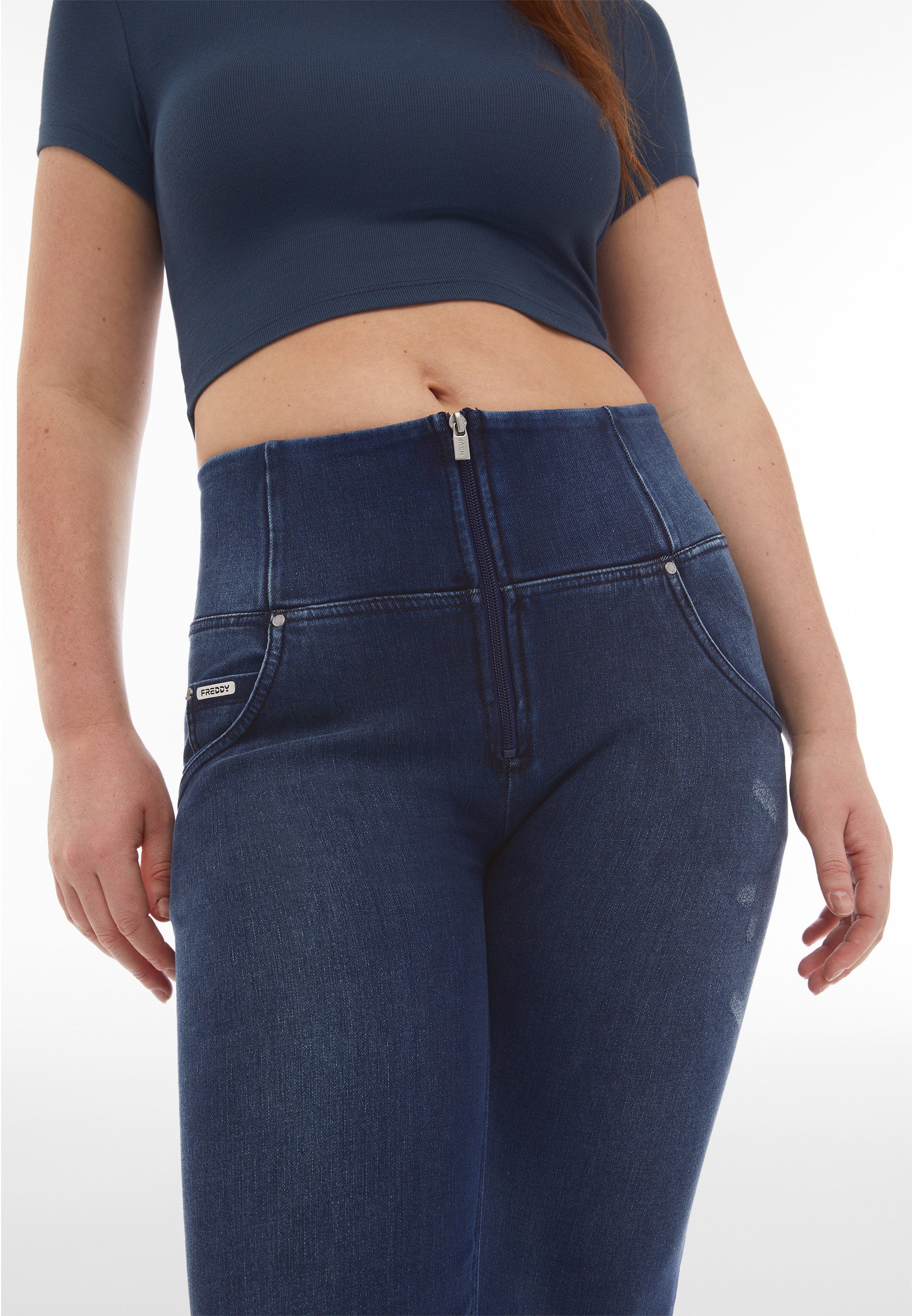 Womens Jeans Pantaloni Freddy Push Up Jeans Denim Freddy Wr Up