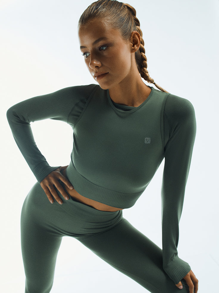 Tessuto seamless per lo yoga