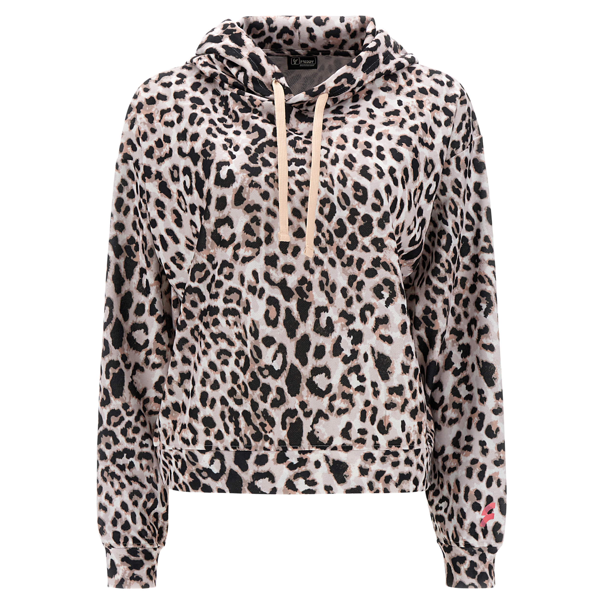 Felpa leopardata kappa outlet