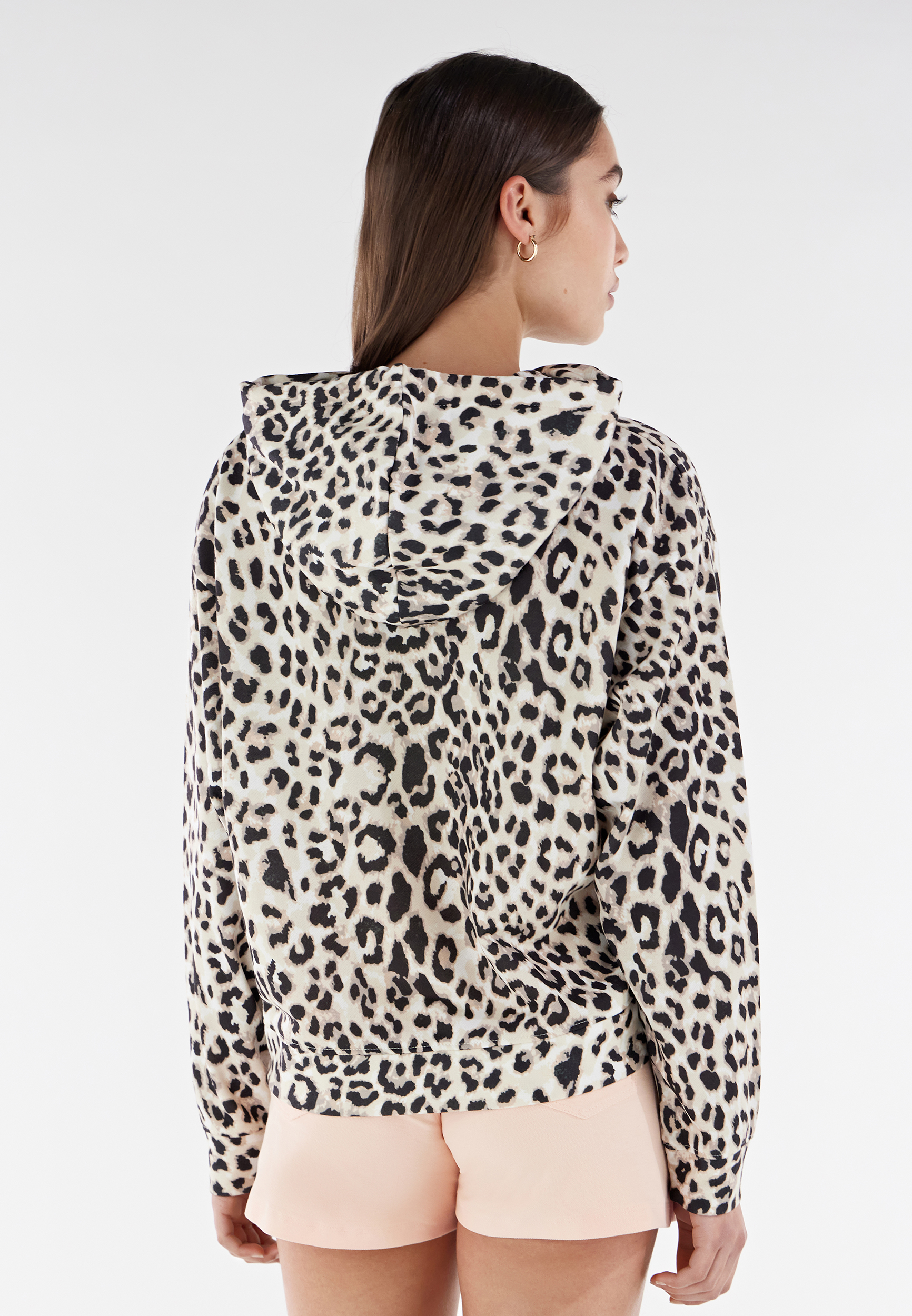 Felpa leopardata kappa outlet
