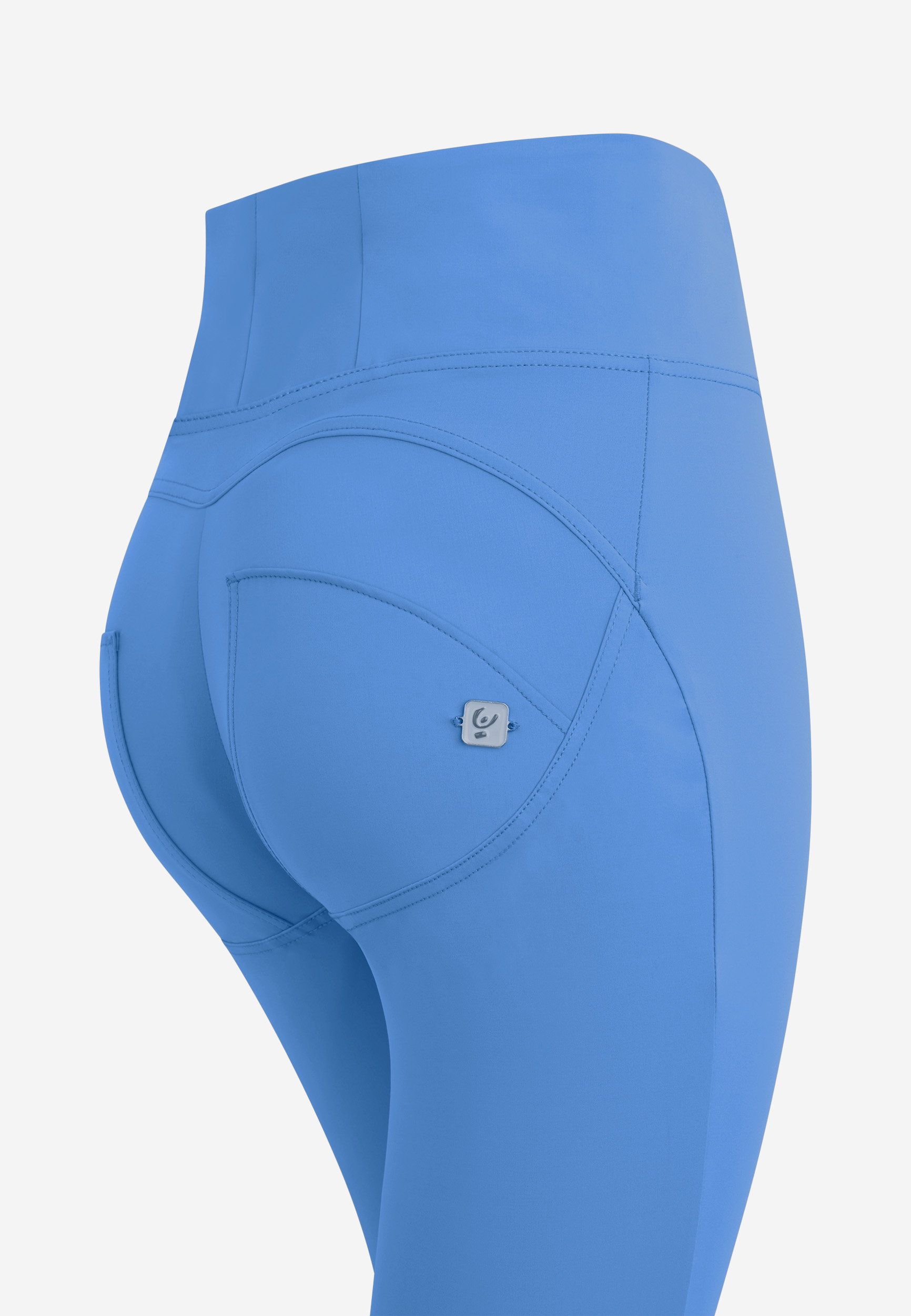 Pantaloni push up WR.UP® vita alta in cotone organico - Foto 8 di 23