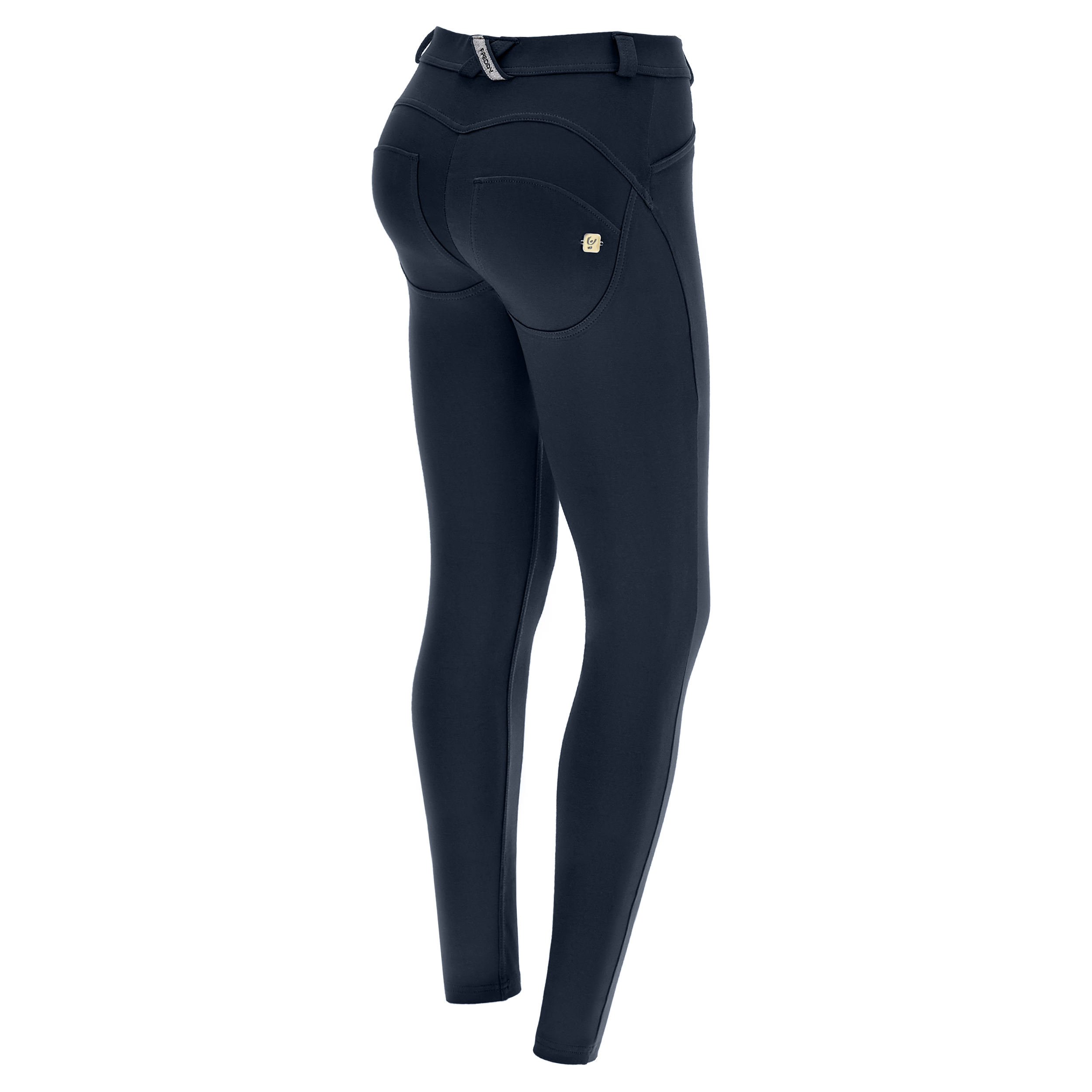 Pantaloni push up WR.UP® vita alta in cotone organico - Foto 4 di 23