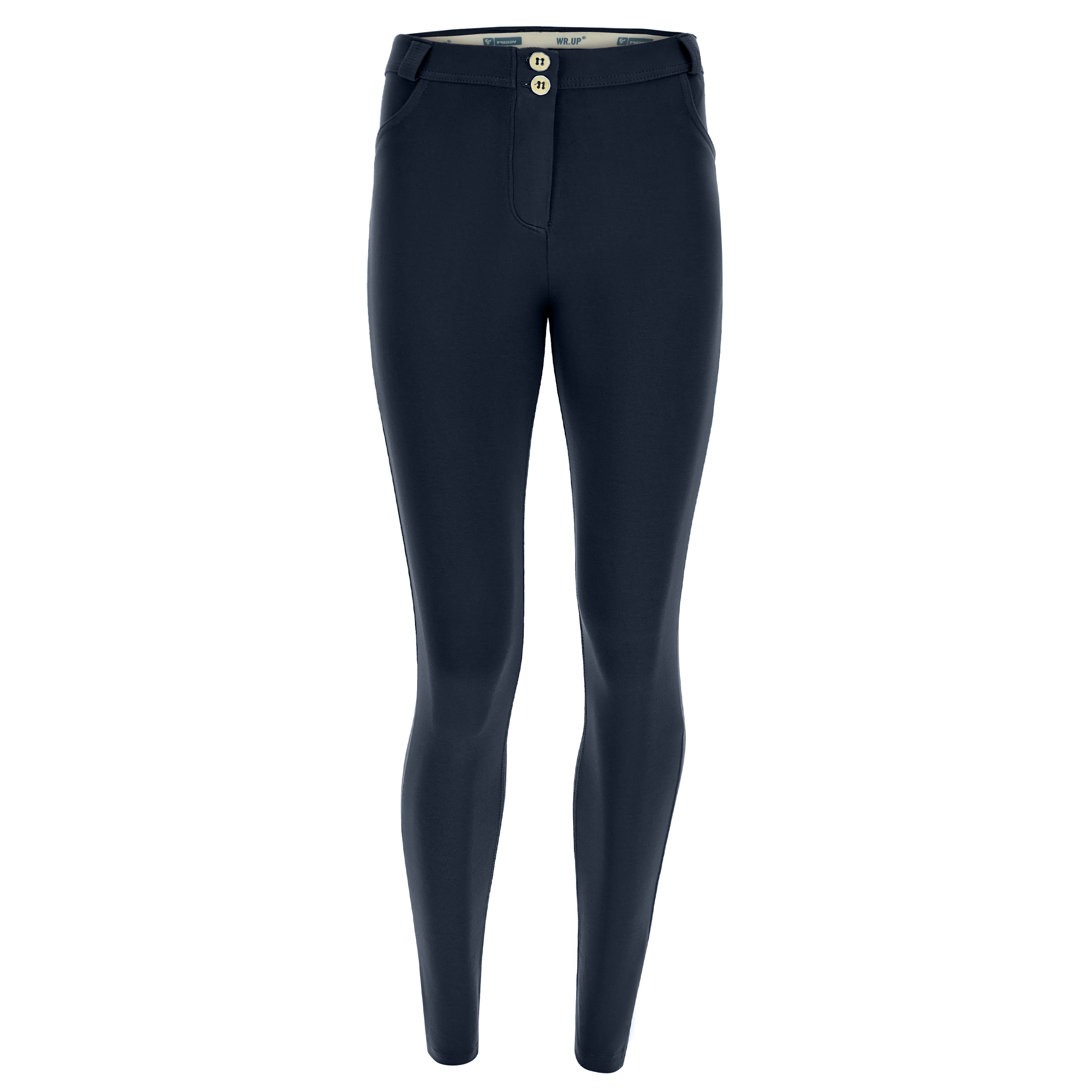 Pantaloni push up WR.UP® vita alta in cotone organico - Foto 5 di 23