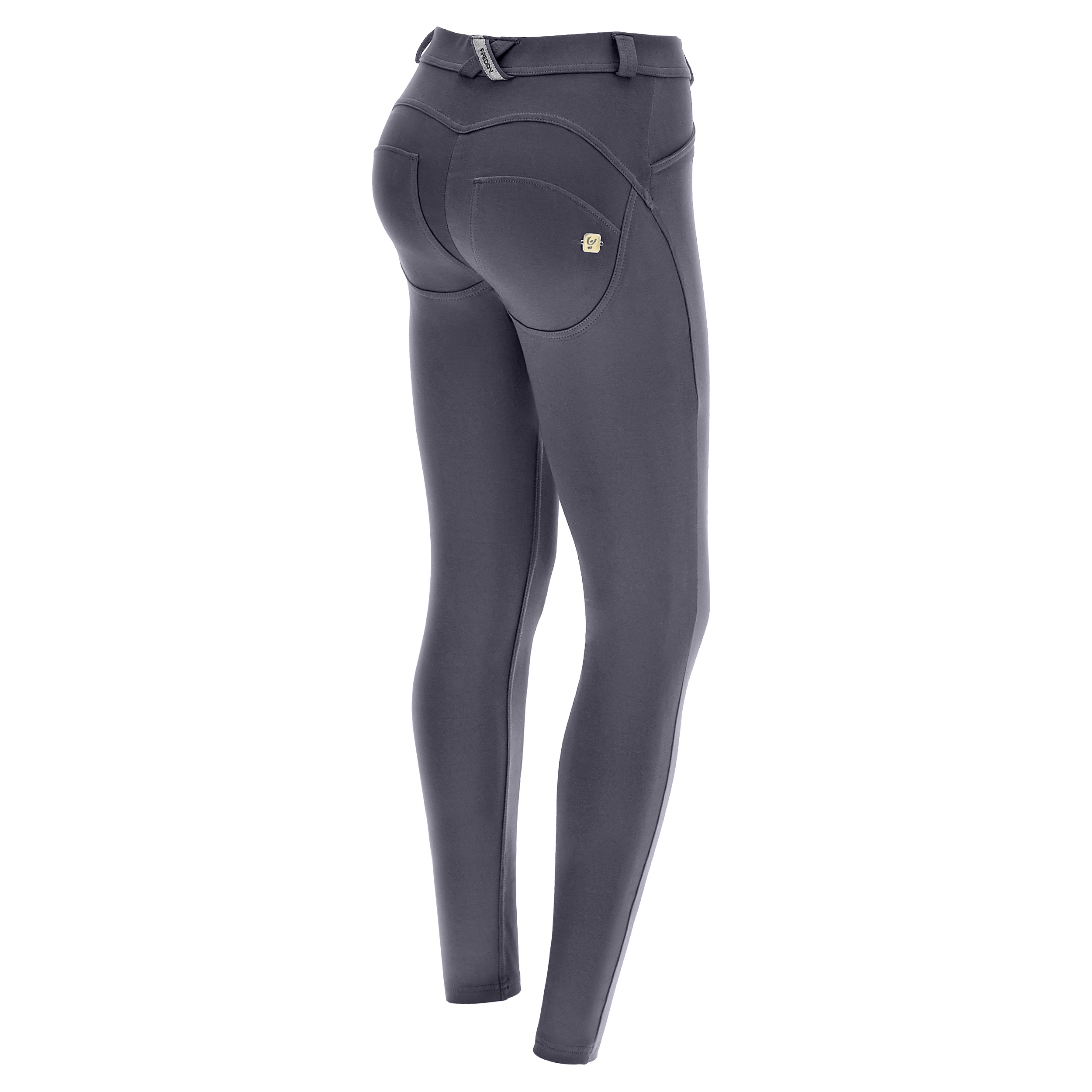 Pantaloni push up WR.UP® vita alta in cotone organico - Foto 9 di 23