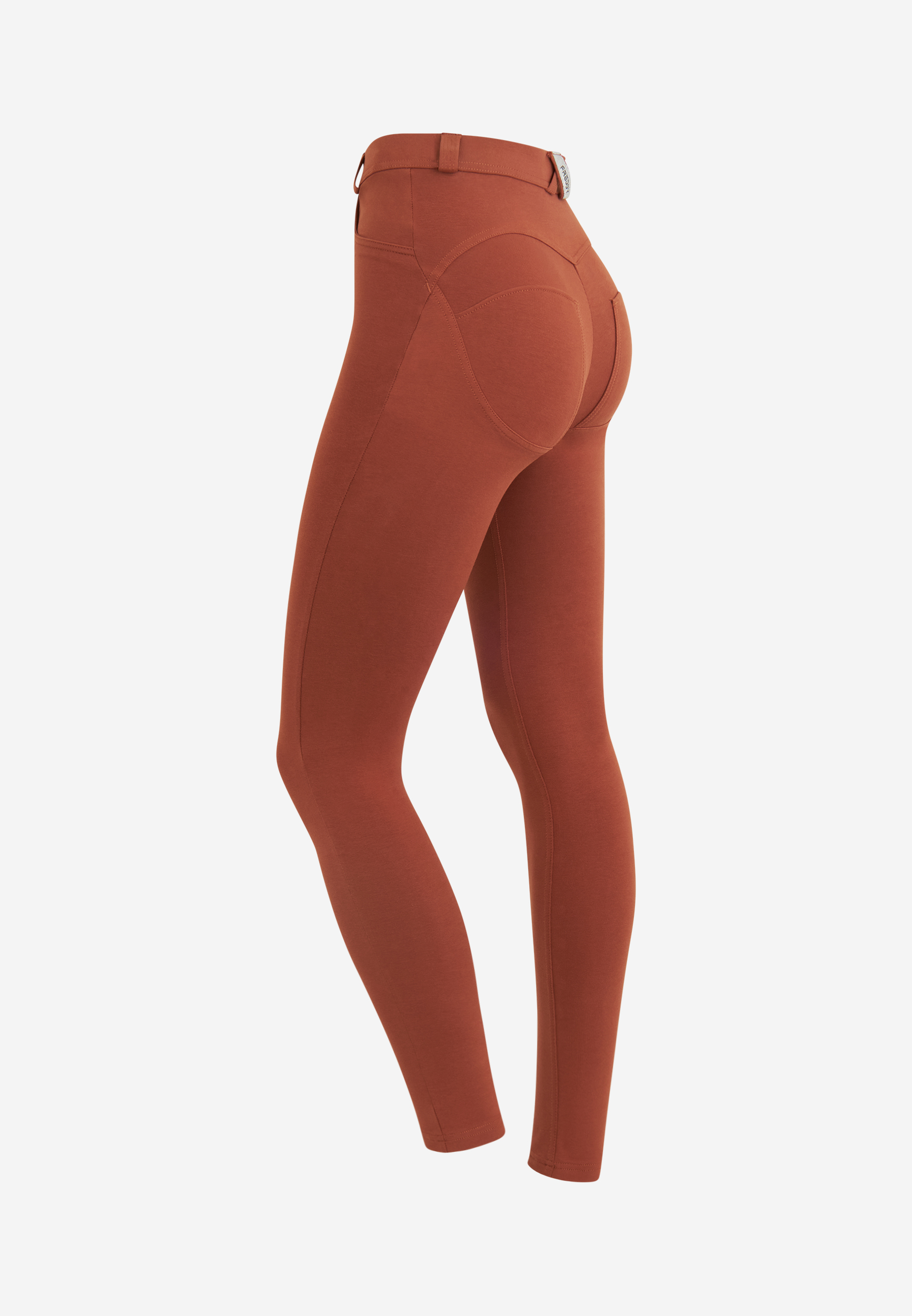 Pantaloni push up WR.UP® vita alta in cotone organico - Foto 22 di 23