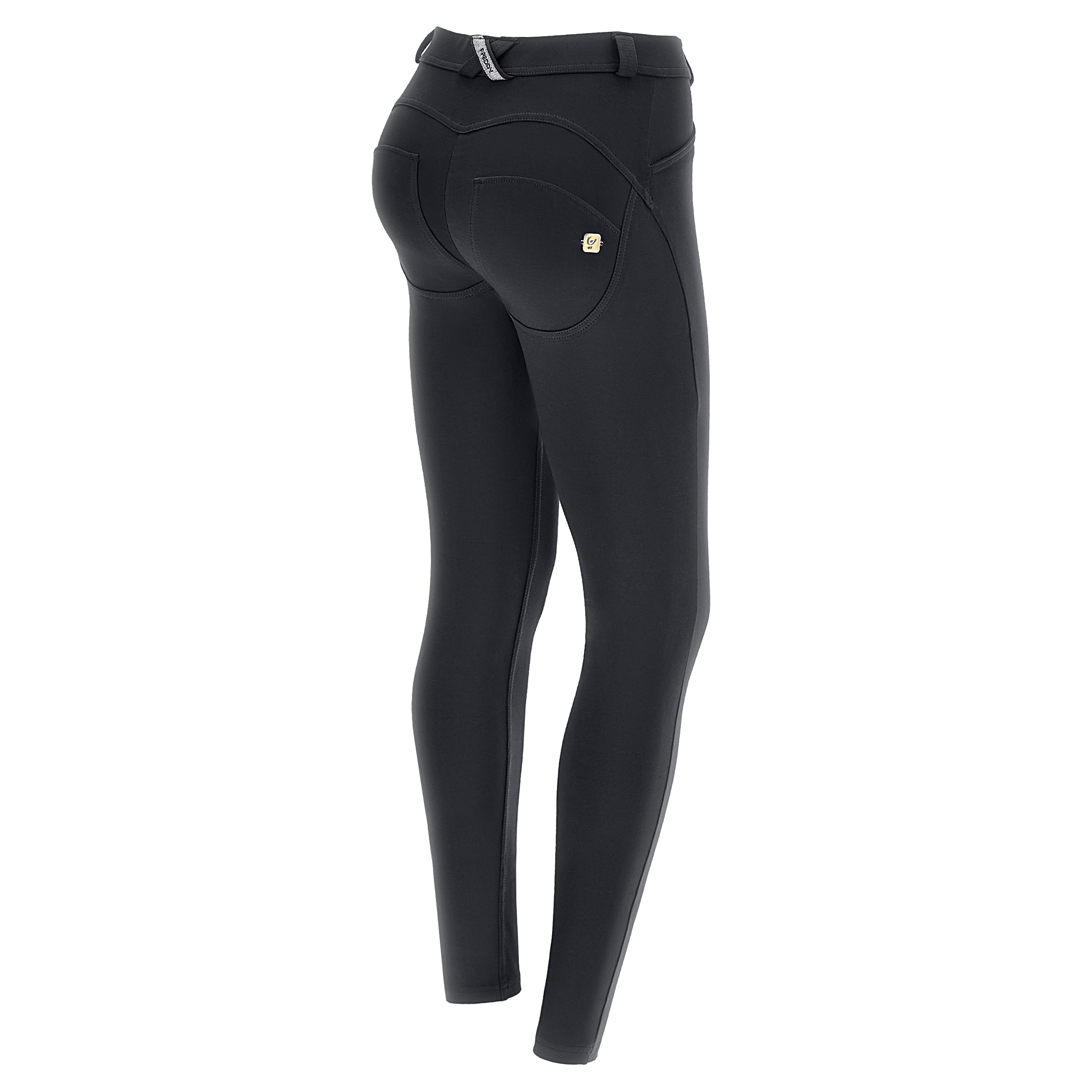 Pantaloni push up WR.UP® vita alta in cotone organico - Foto 11 di 23