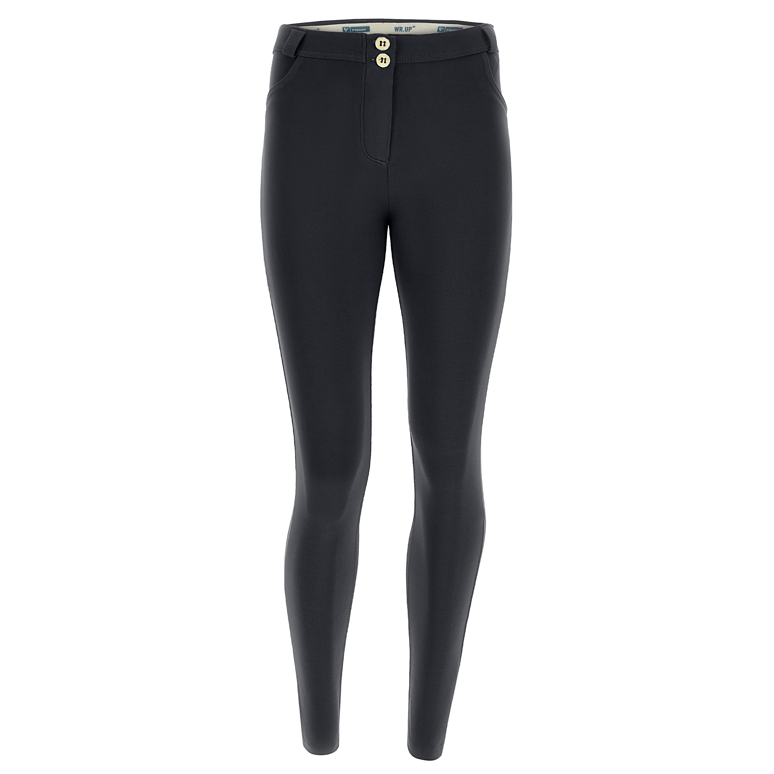 Pantaloni push up WR.UP® vita alta in cotone organico - Foto 17 di 23