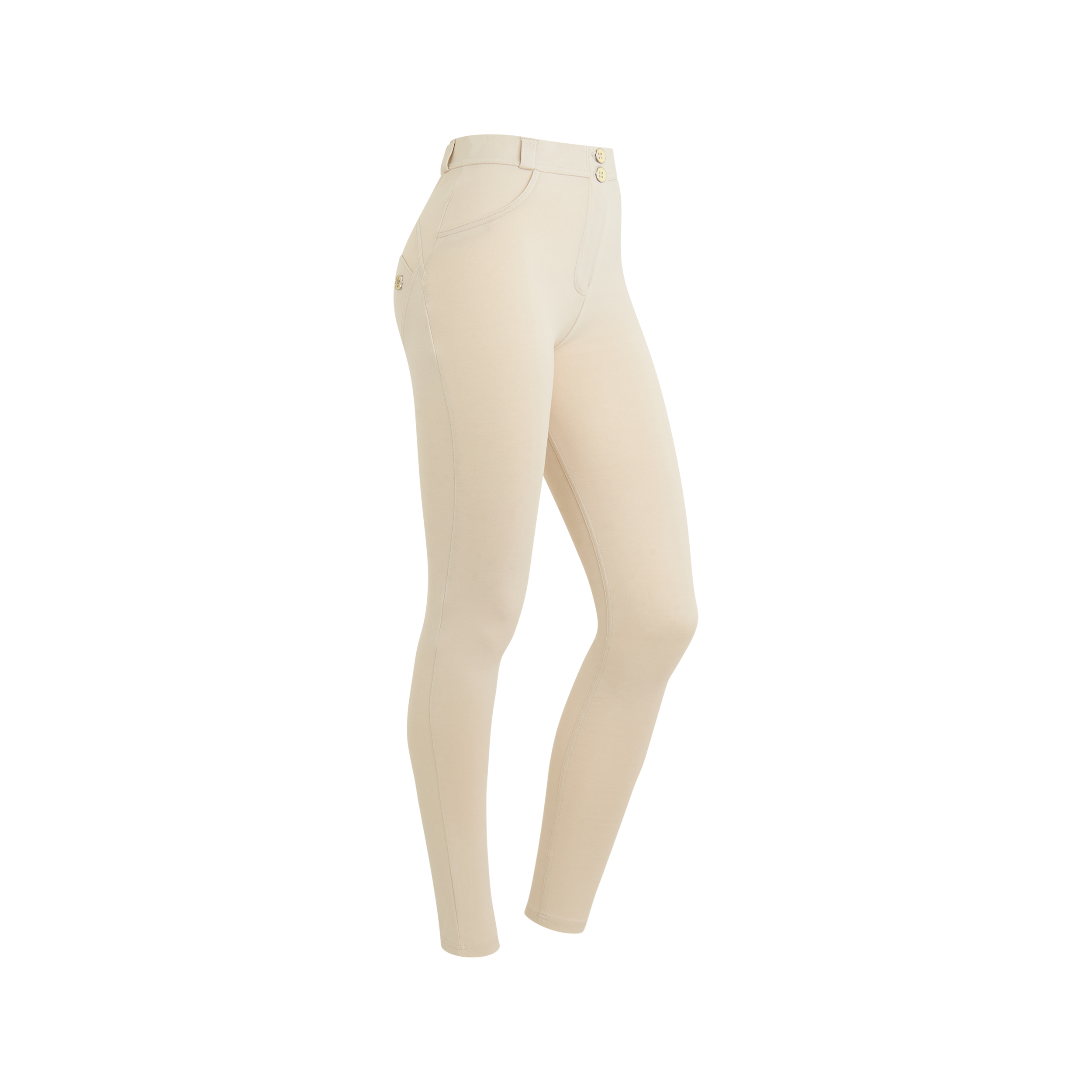 Pantaloni push up WR.UP® vita alta in cotone organico - Foto 18 di 23