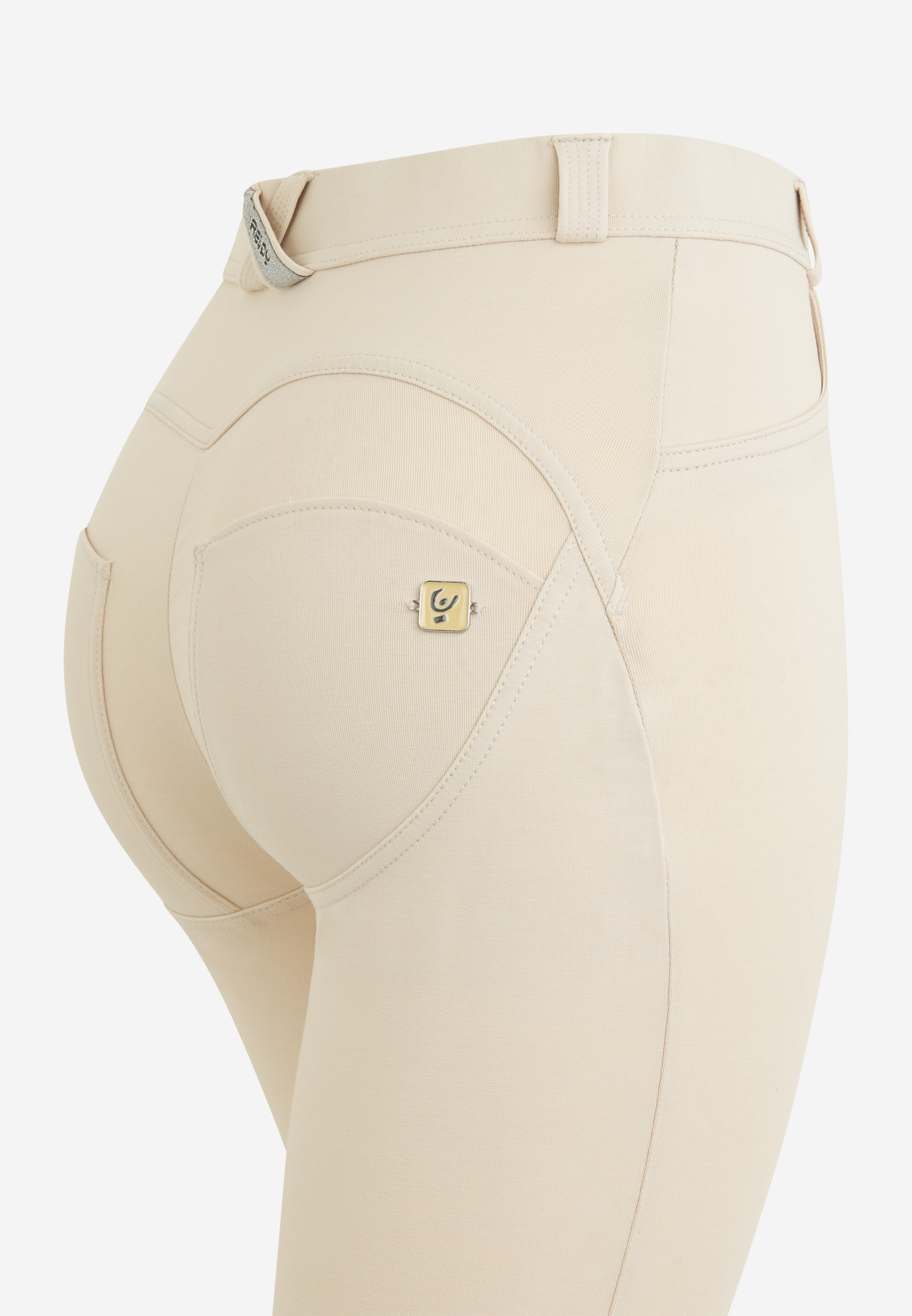 Pantaloni push up WR.UP® vita alta in cotone organico - Foto 20 di 23