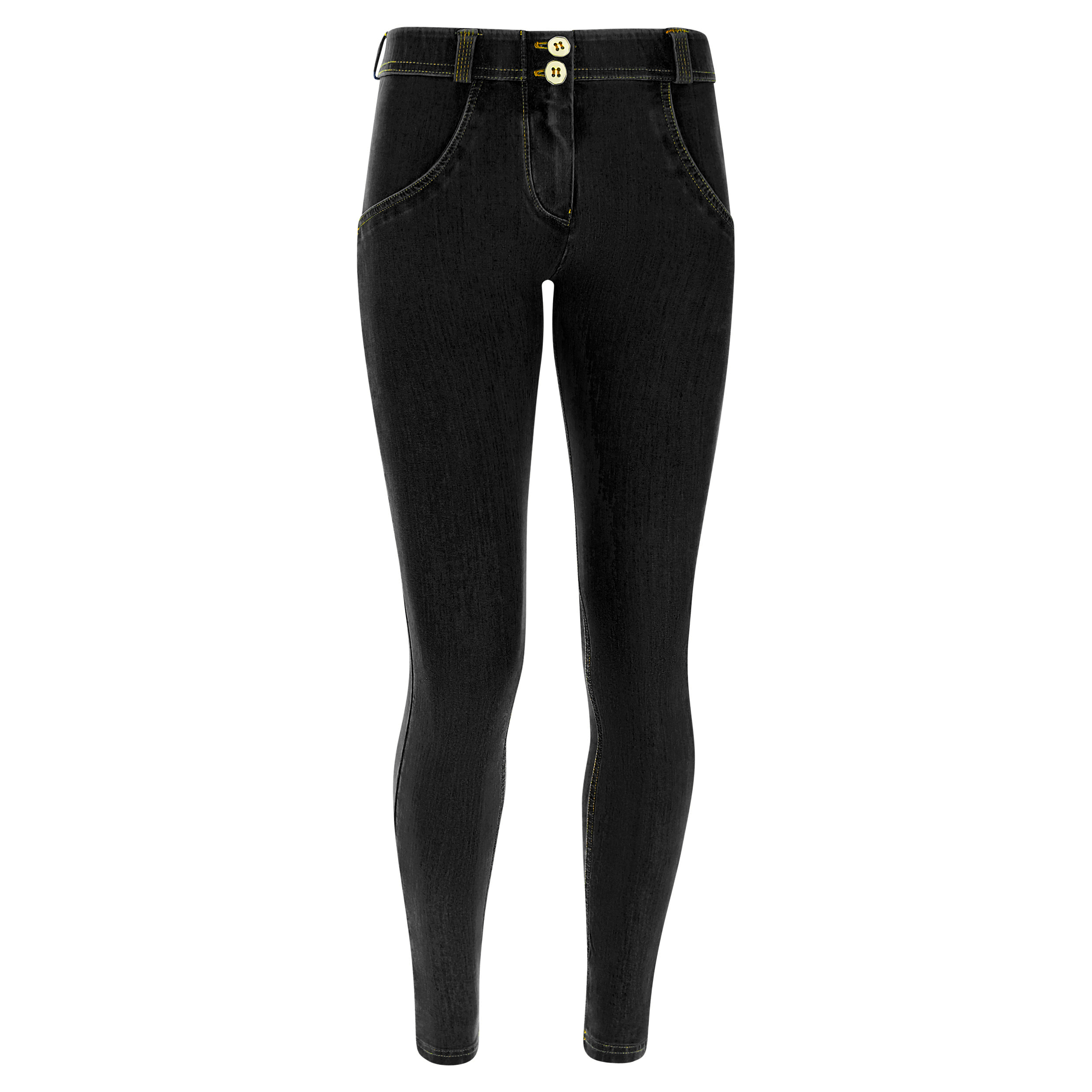 Pantaloni push up WR.UP® superskinny in jersey-denim ecologico - Foto 3 di 4