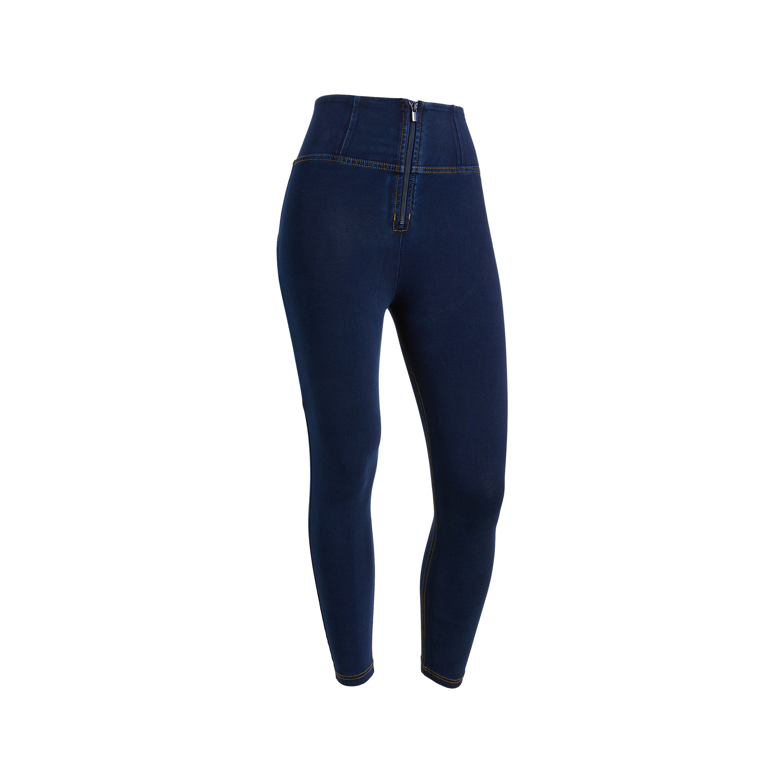 Jeggings Push up WR.UP® 7/8 clessidra vita alta con zip - Foto 7 di 9